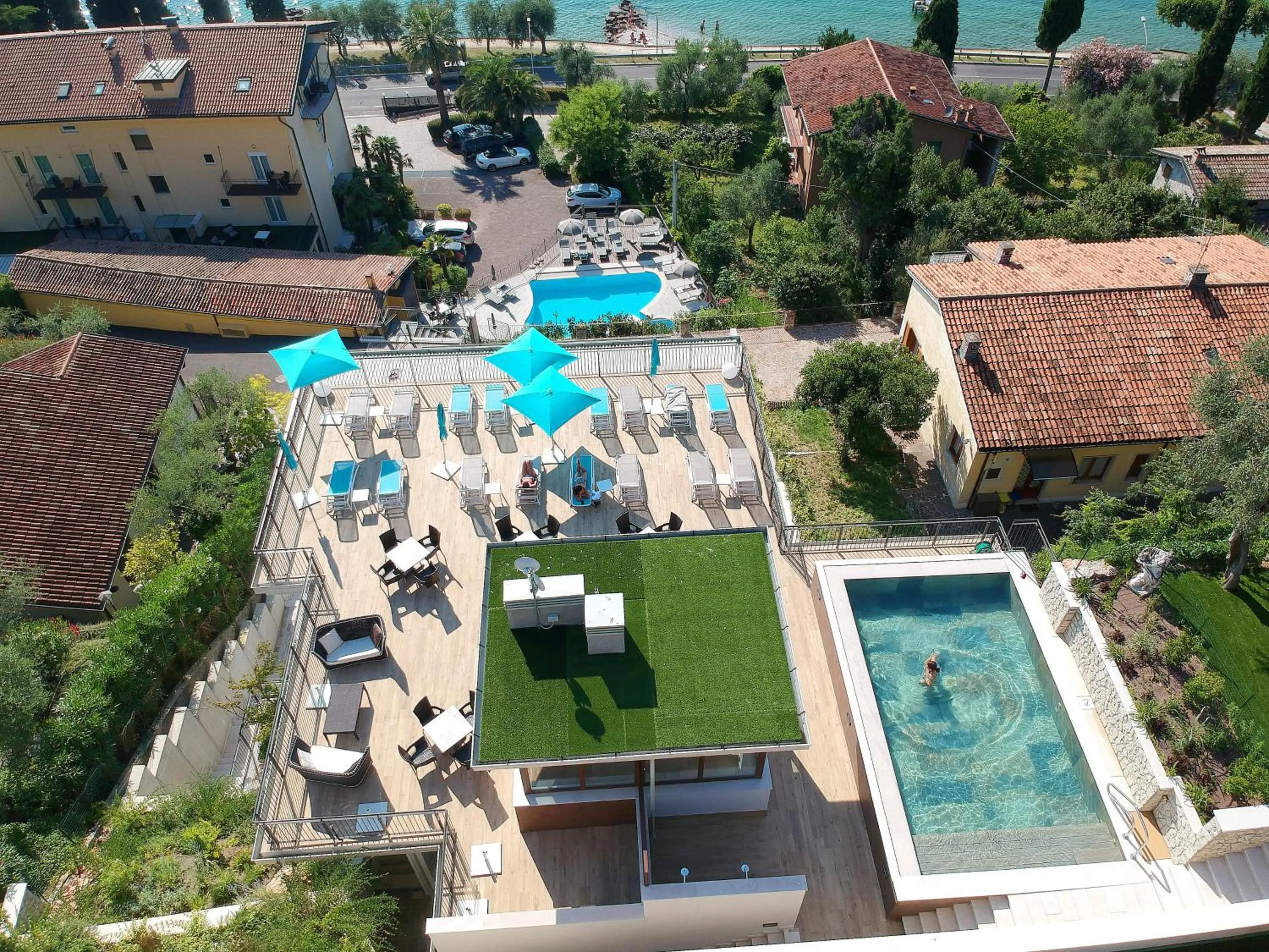 Bird's eye view in Hotel Galvani