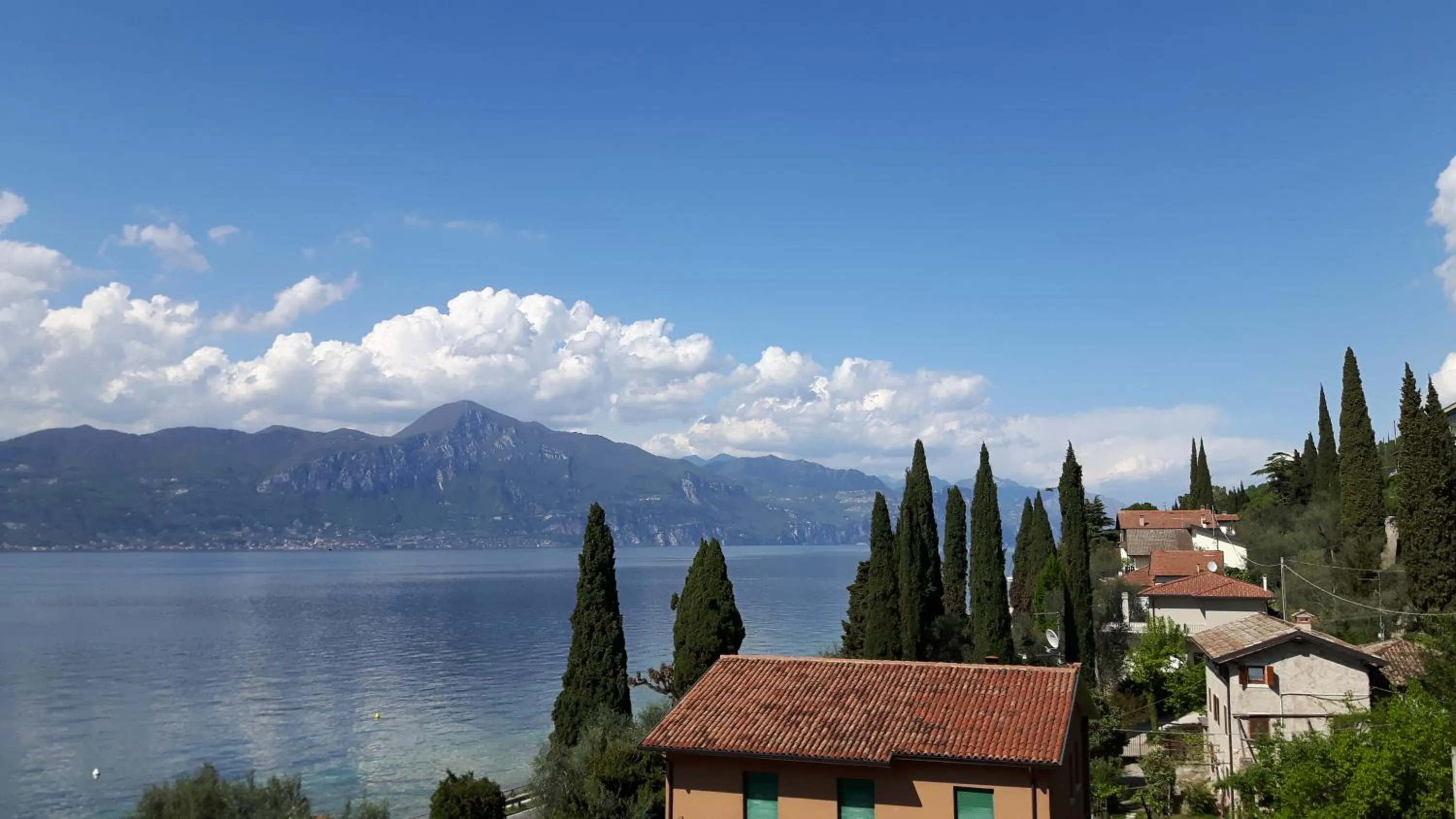 Lake view in Hotel Galvani