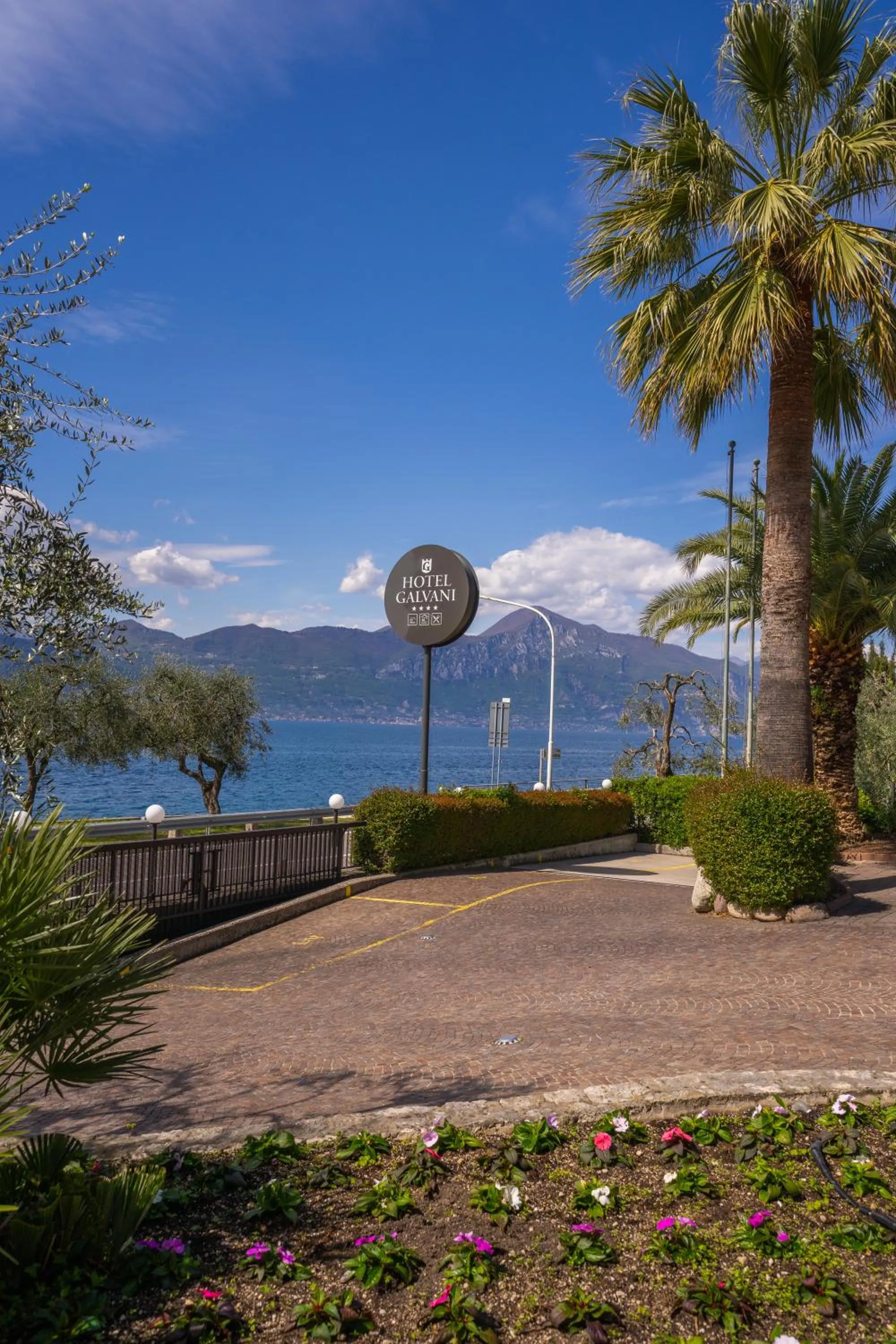 Lake view in Hotel Galvani