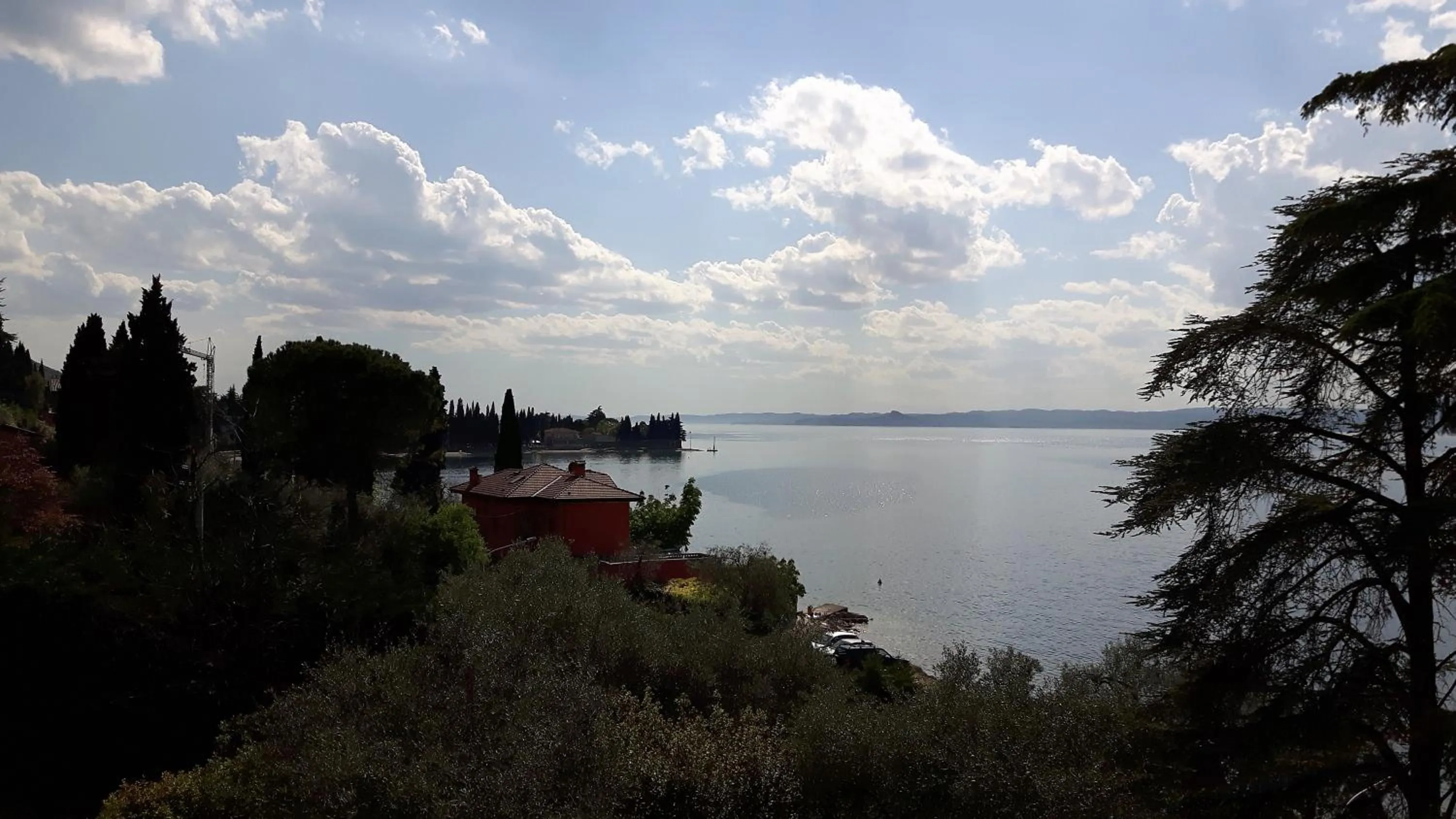 Lake view in Hotel Galvani