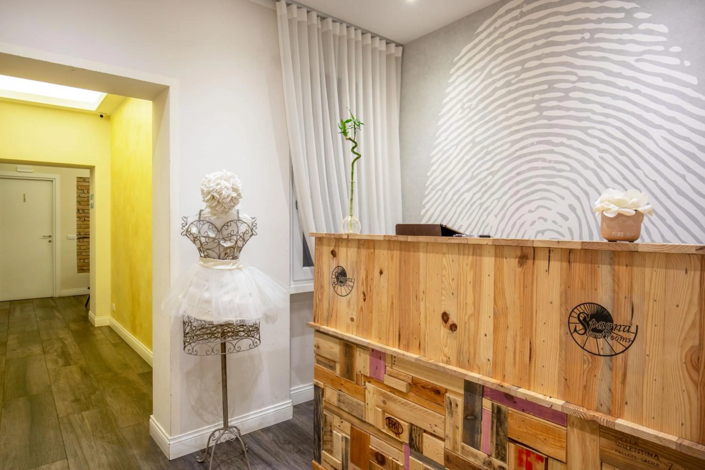 Lobby or reception in Spagna Secret Rooms