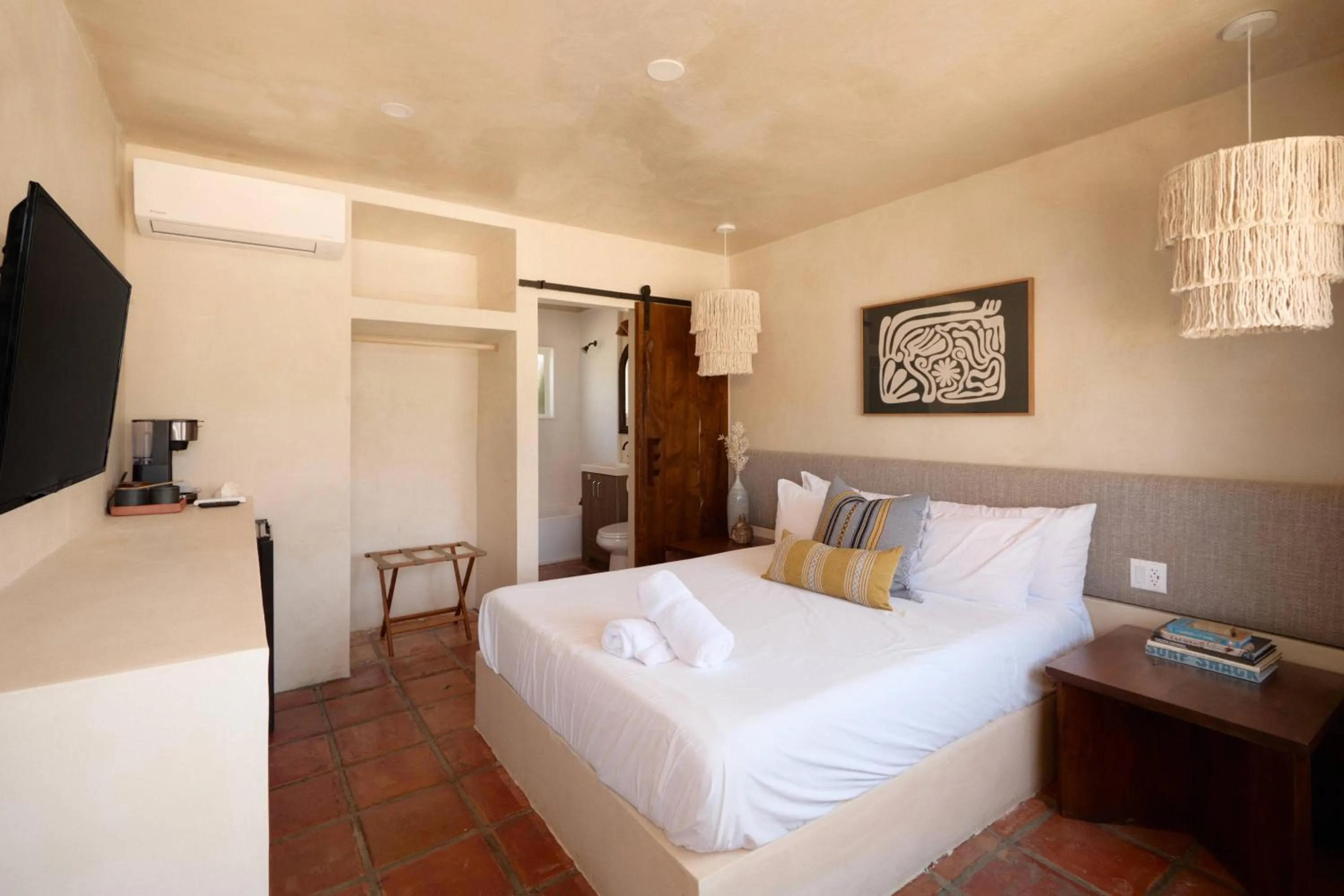 Bed in Los Bungalows