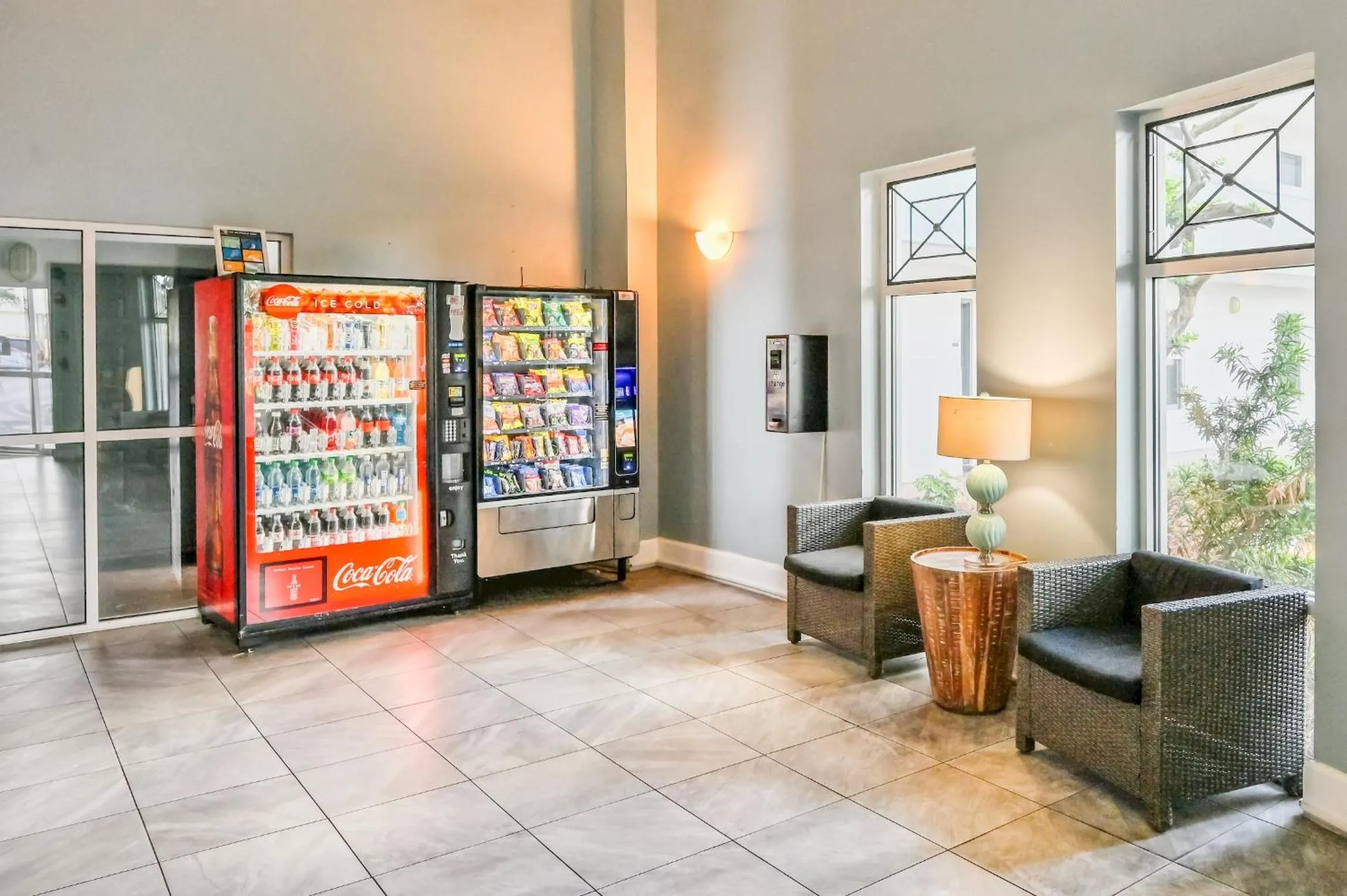 vending machine in Pelican Beach Resort Condos