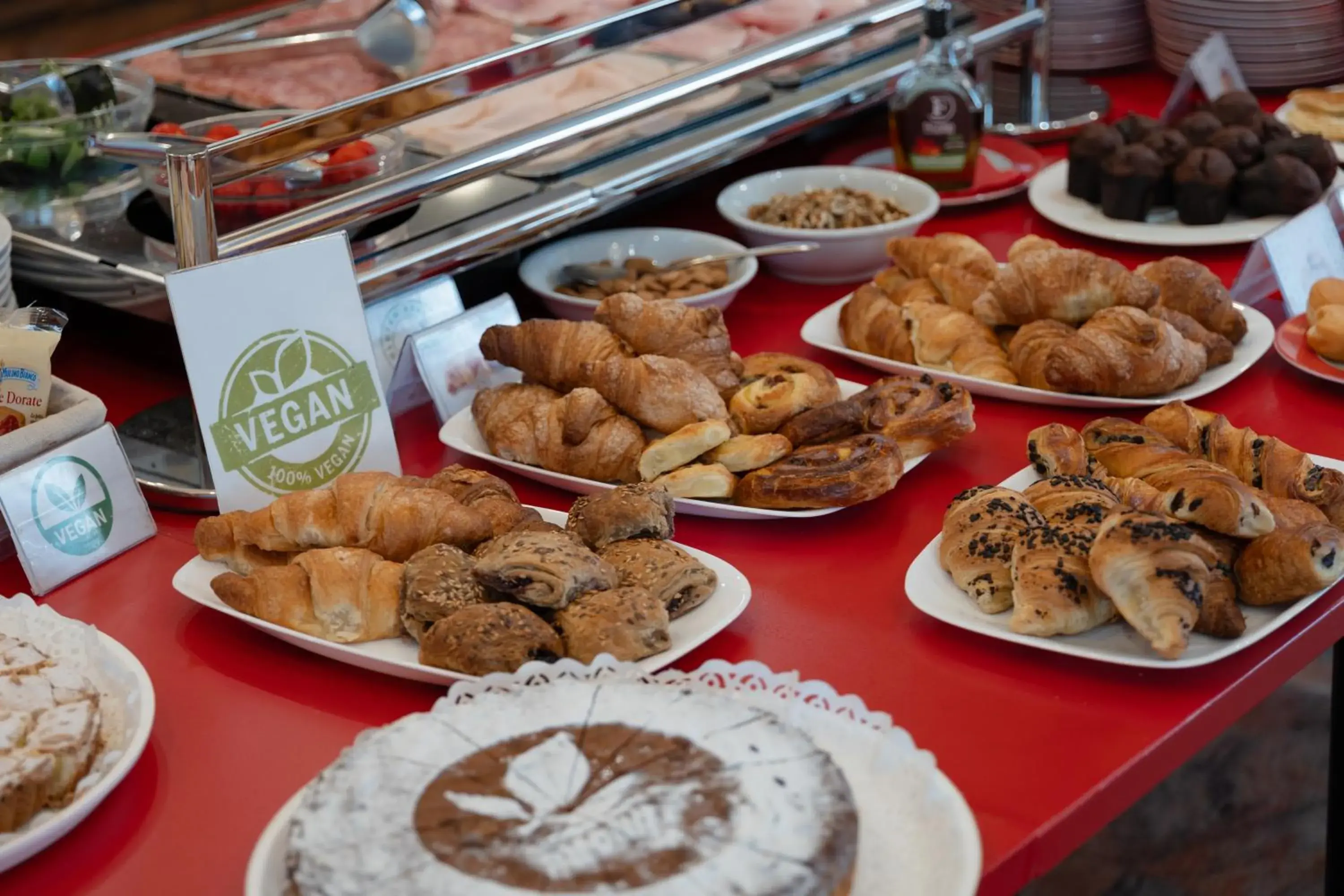 Buffet breakfast in Hotel Toscanini Buffet breakfast in Hotel Toscanini