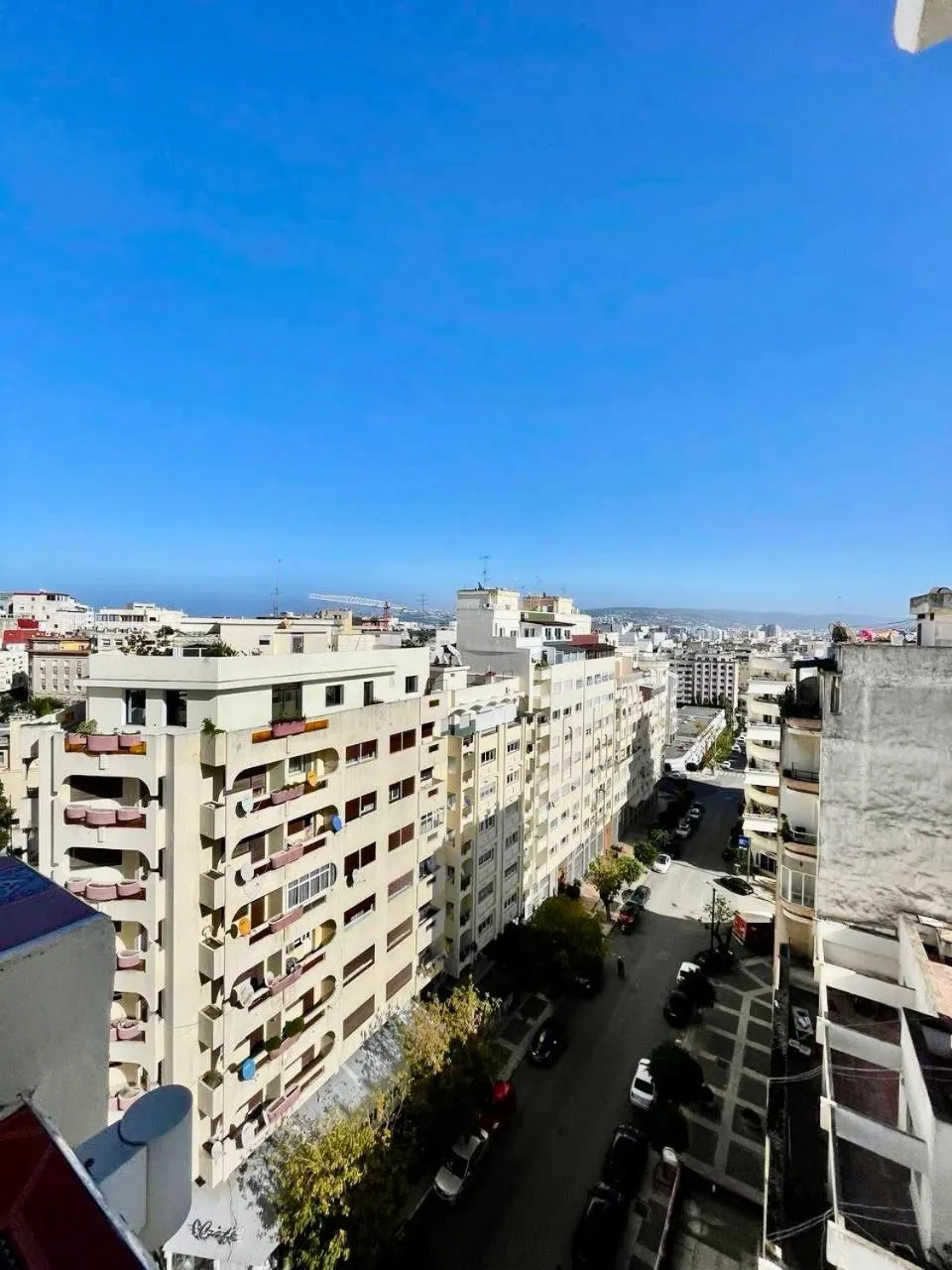 City view in Appart Hotel Rania