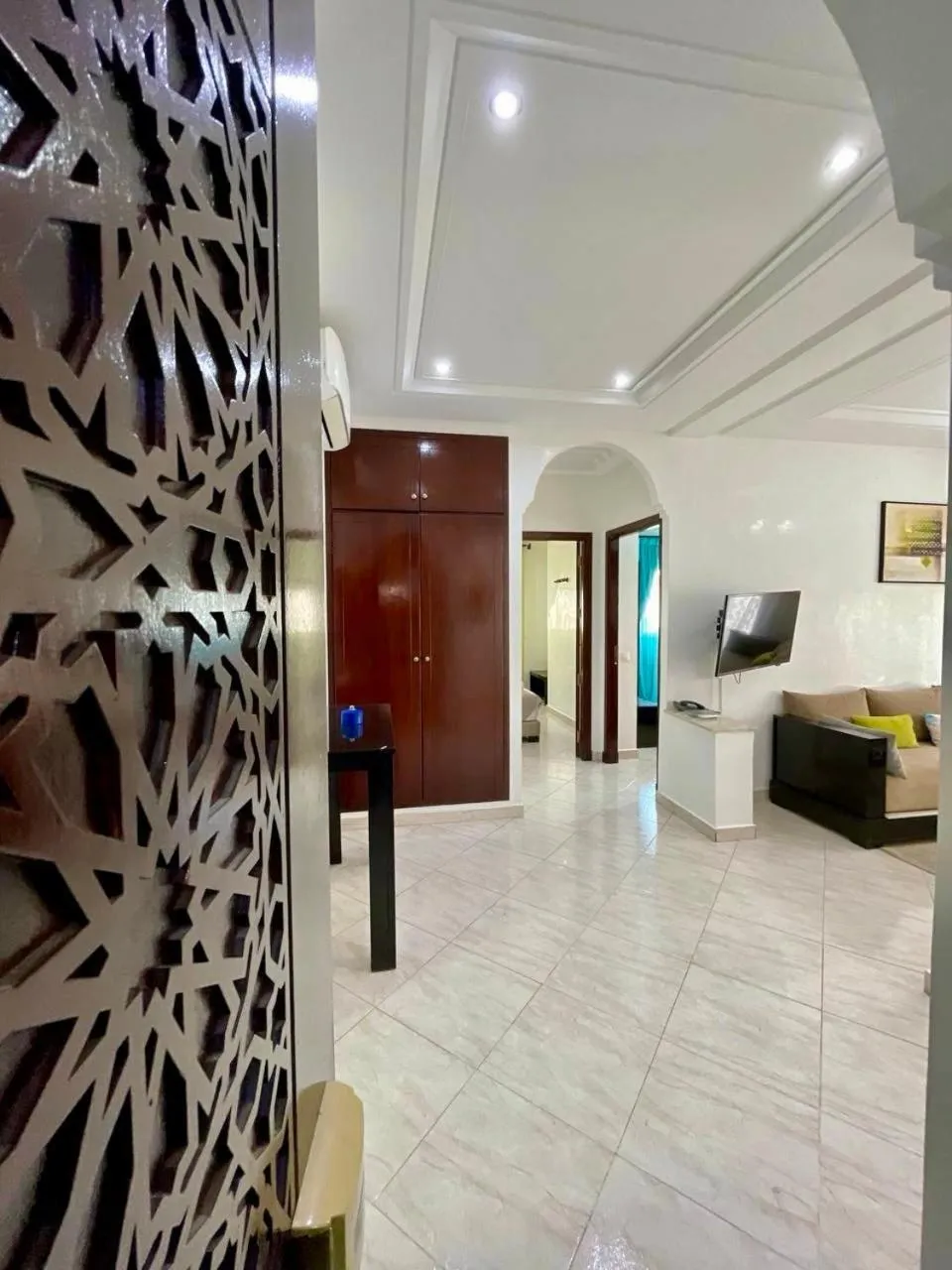 Living room in Appart Hotel Rania