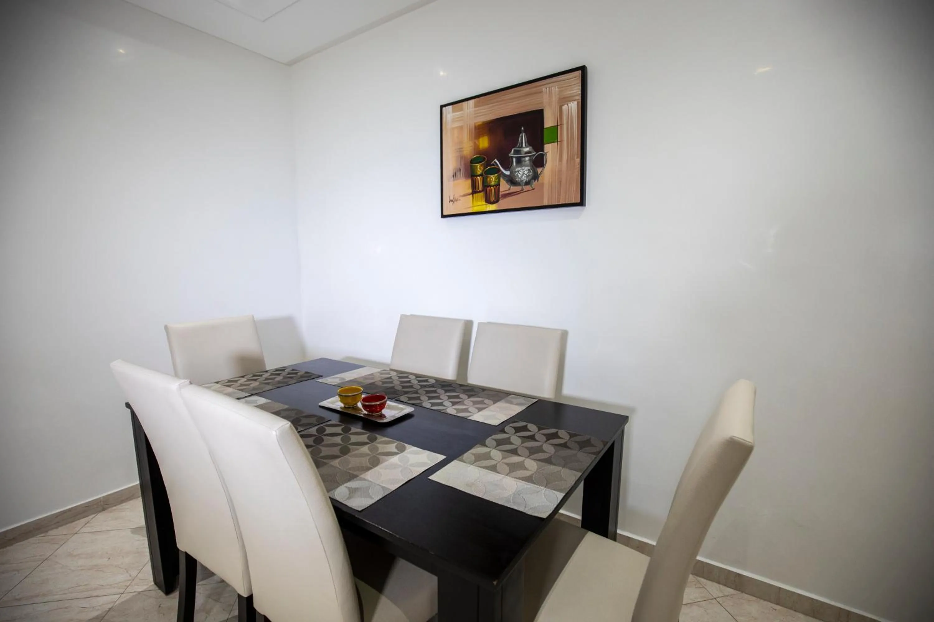 Dining area in Appart Hotel Rania