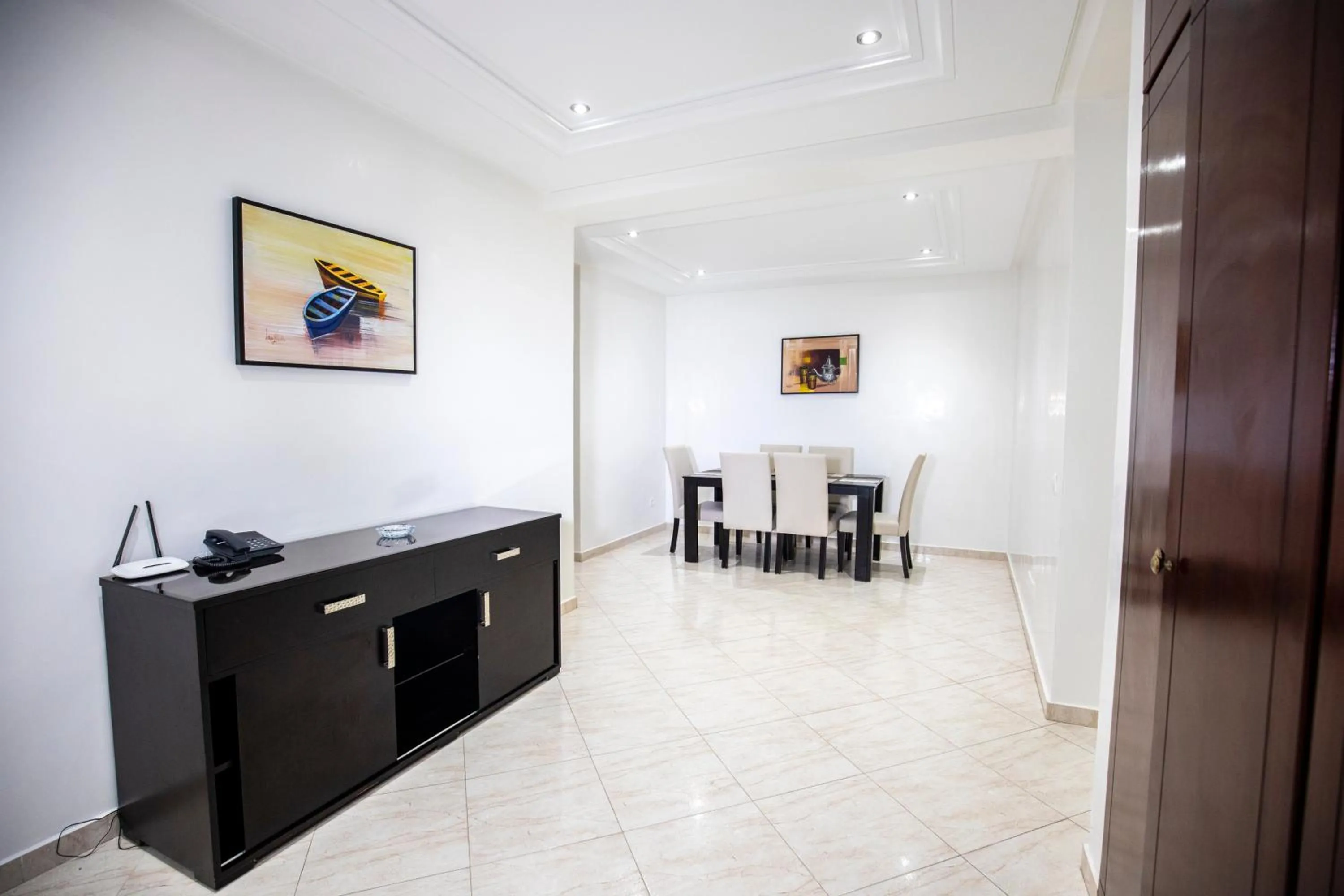 Dining area in Appart Hotel Rania