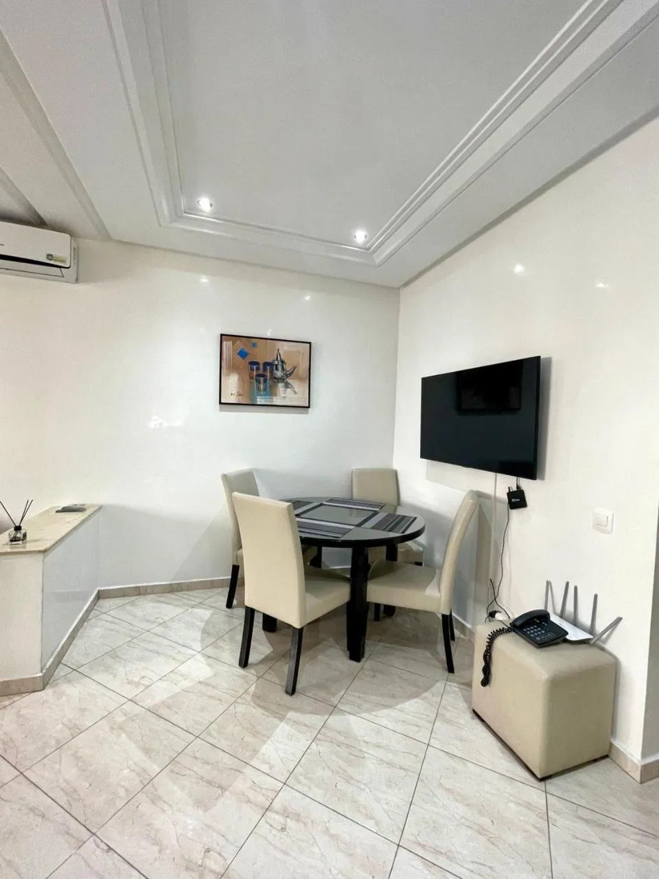 Dining area in Appart Hotel Rania