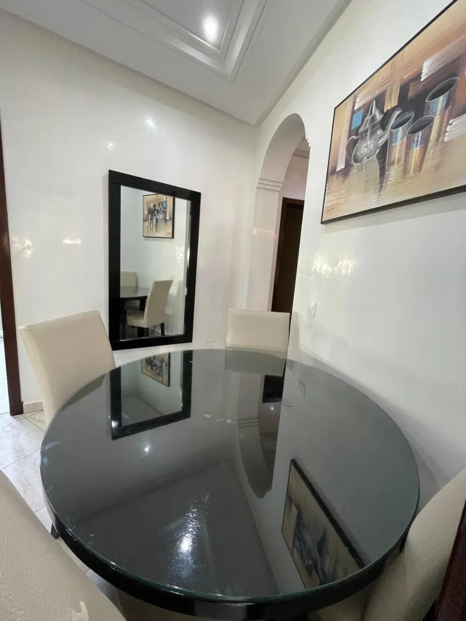 Dining area in Appart Hotel Rania