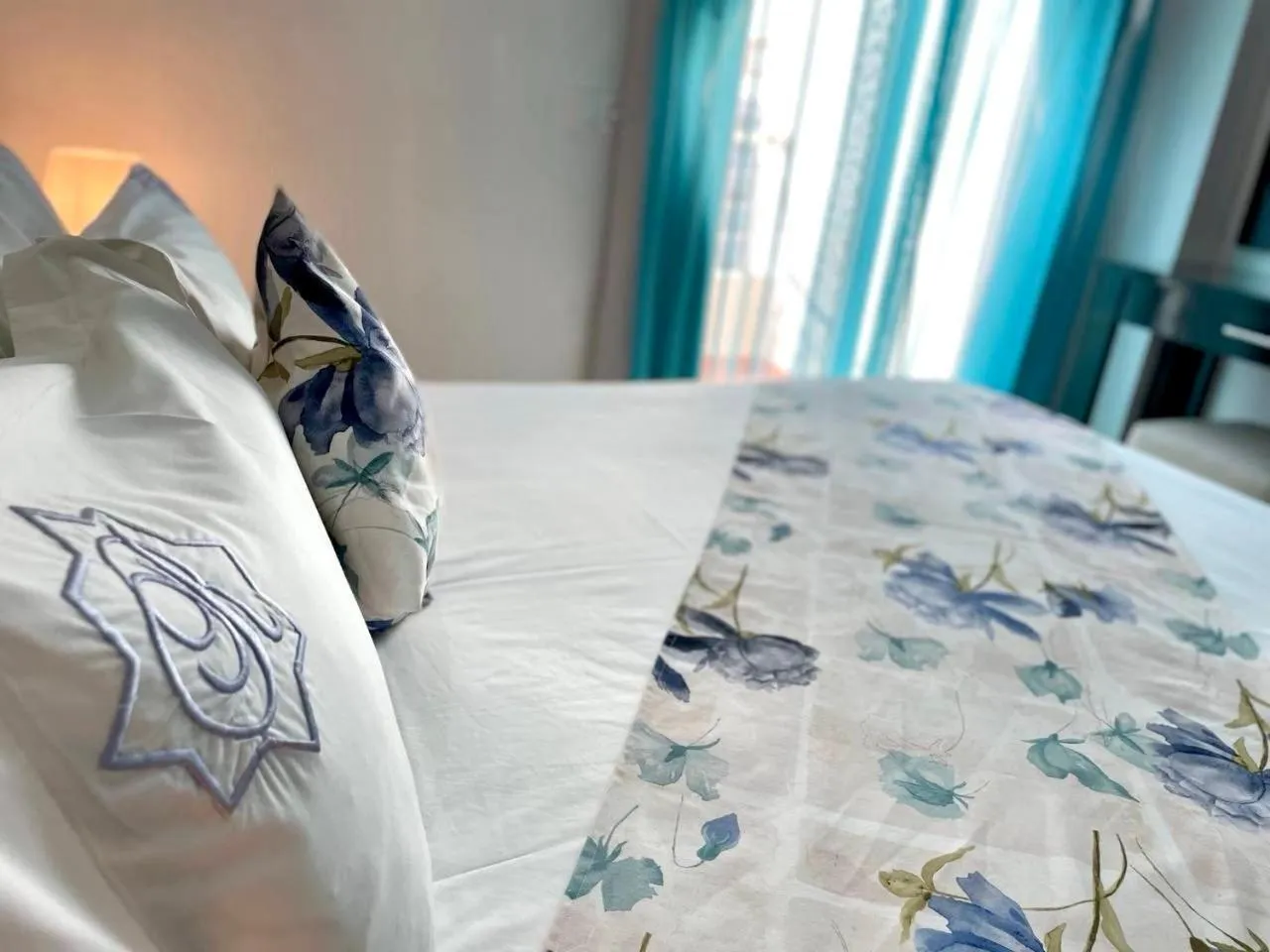 Bed in Appart Hotel Rania