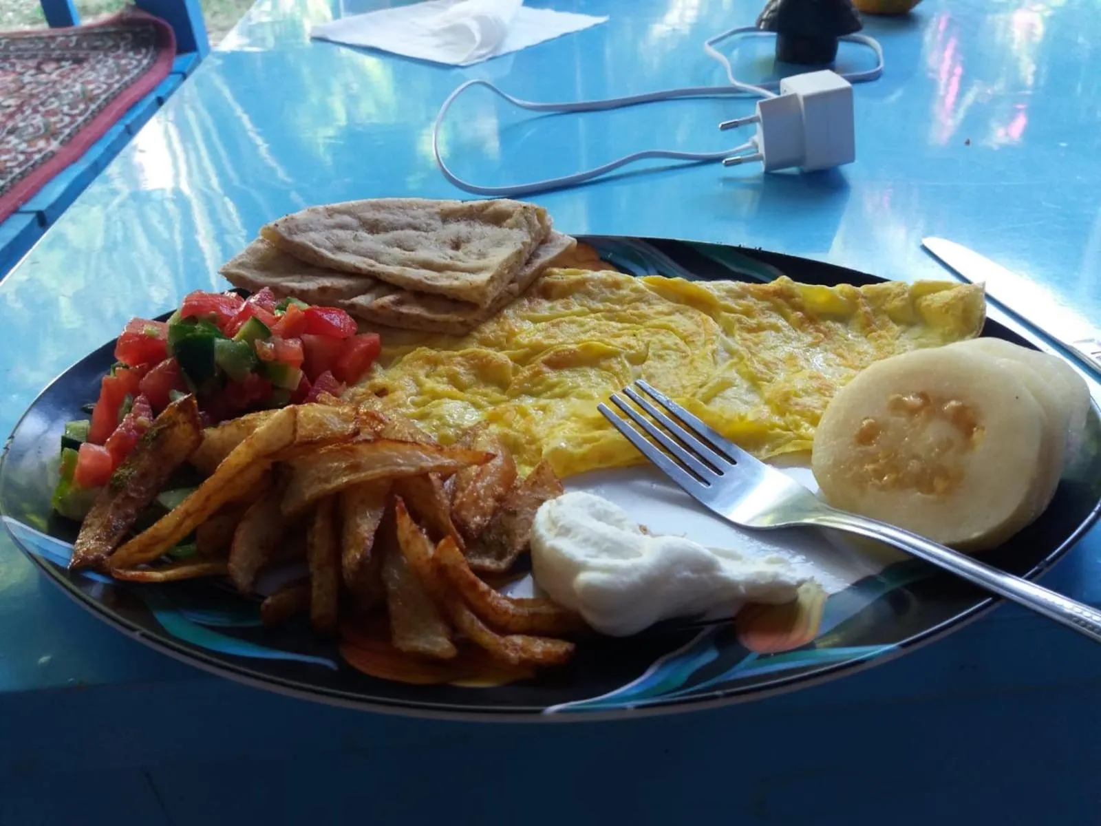 Breakfast in Al Salam Camp