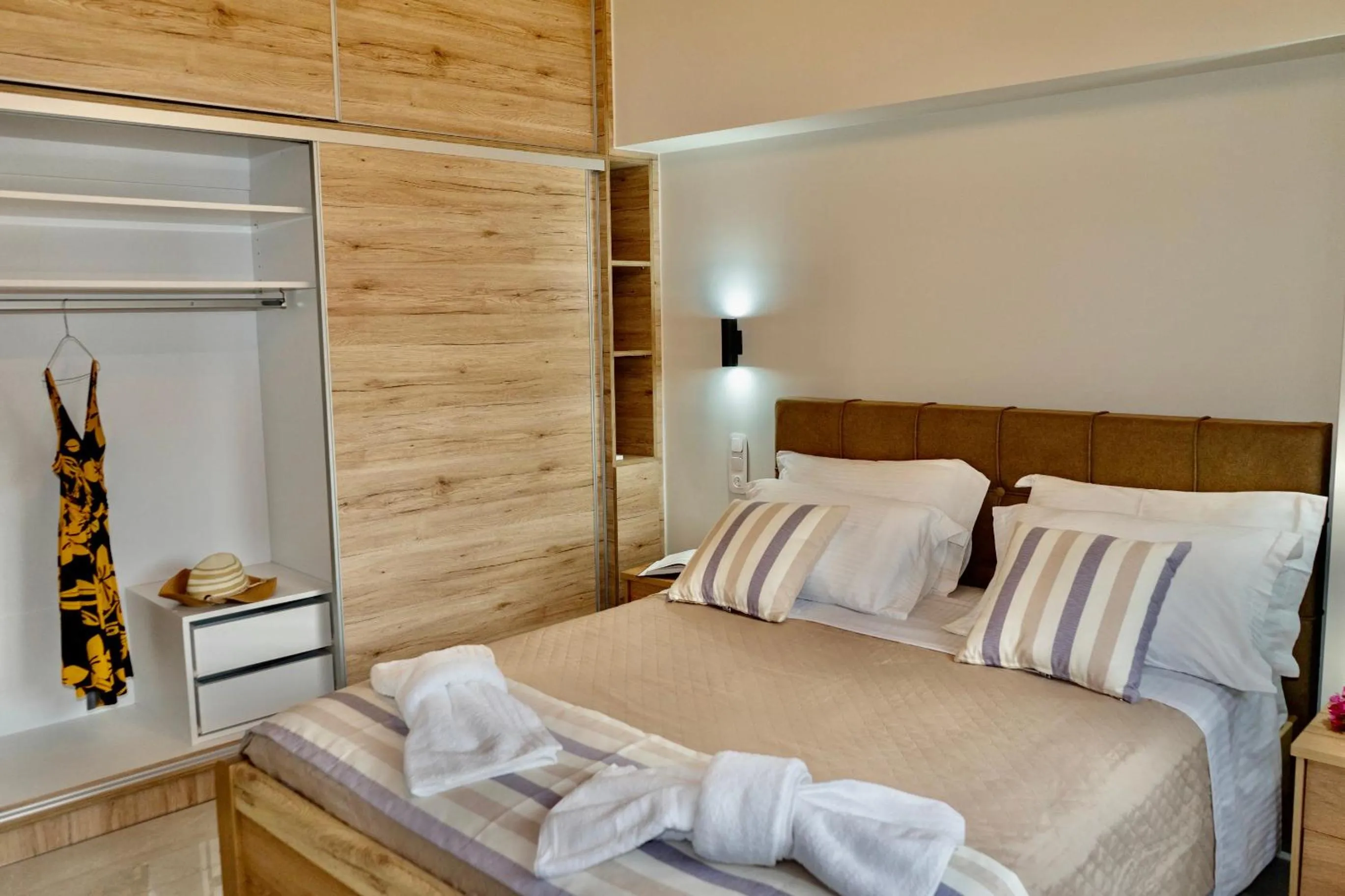 Bed in Emily Apartments