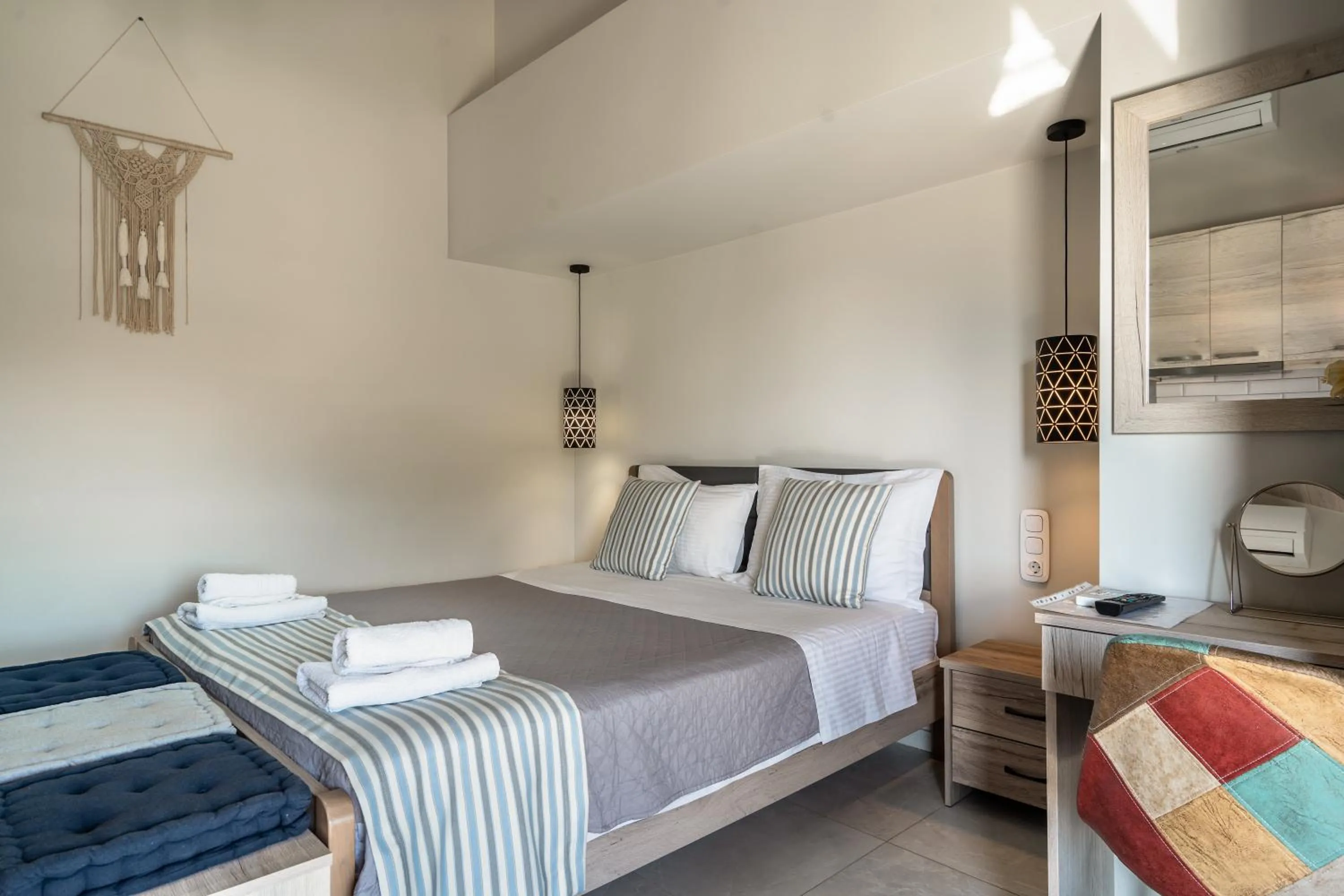 Bed in Emily Apartments