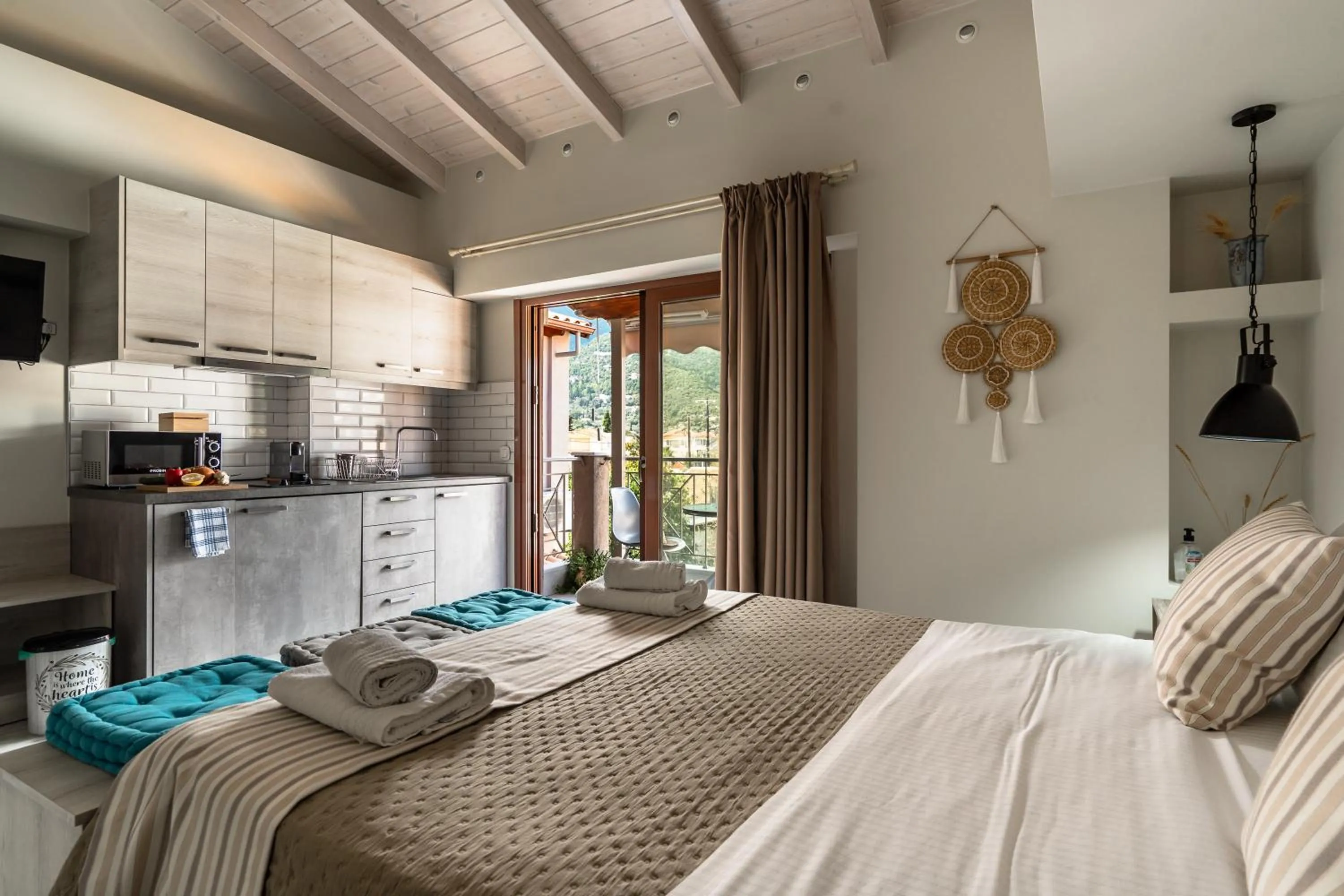 Bed in Emily Apartments