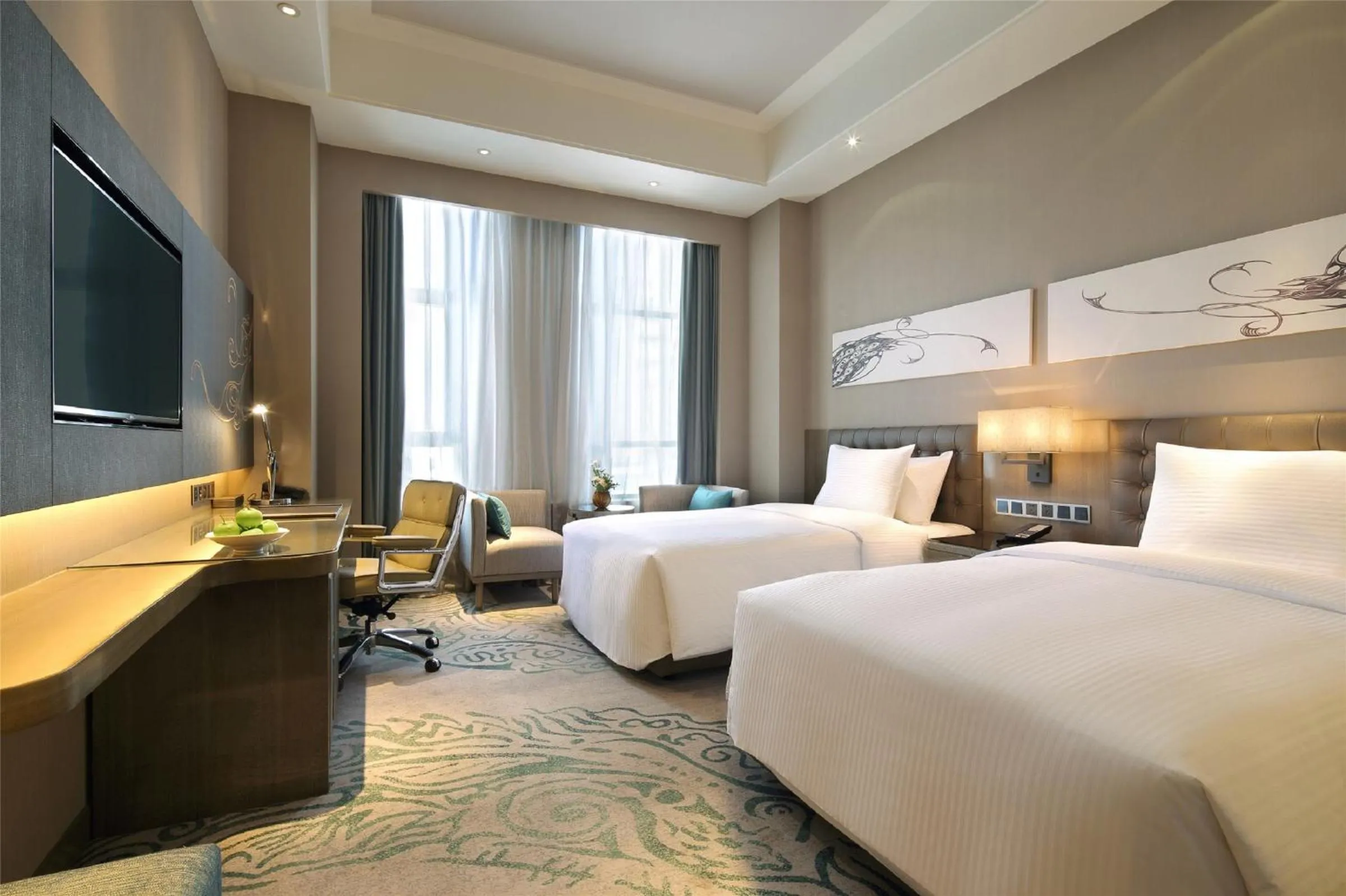 bunk bed, Bed in Wanda Realm Siping