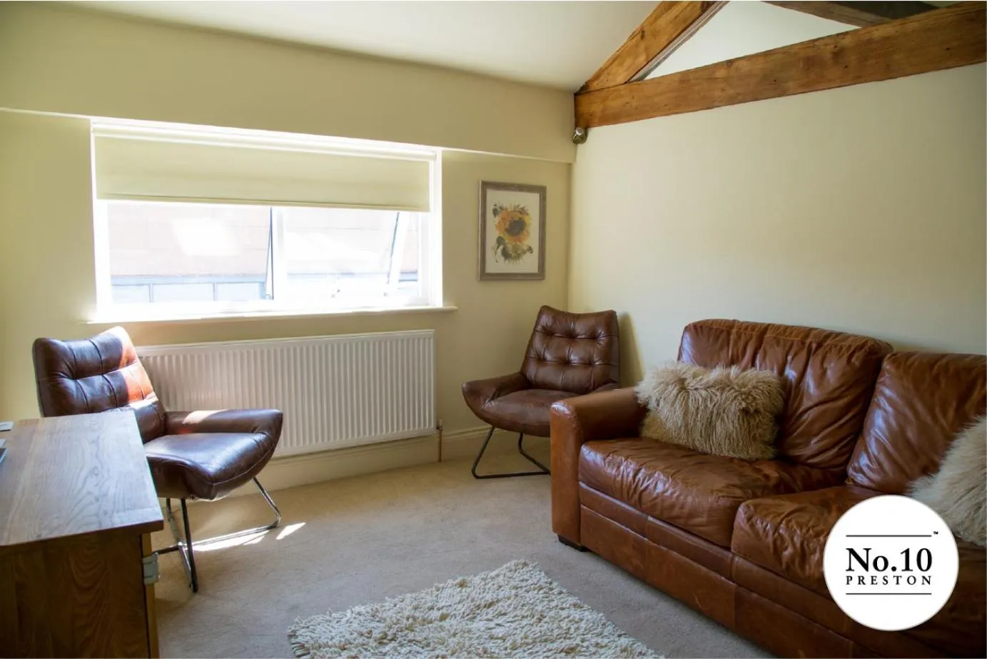 Living room in No.10 Preston