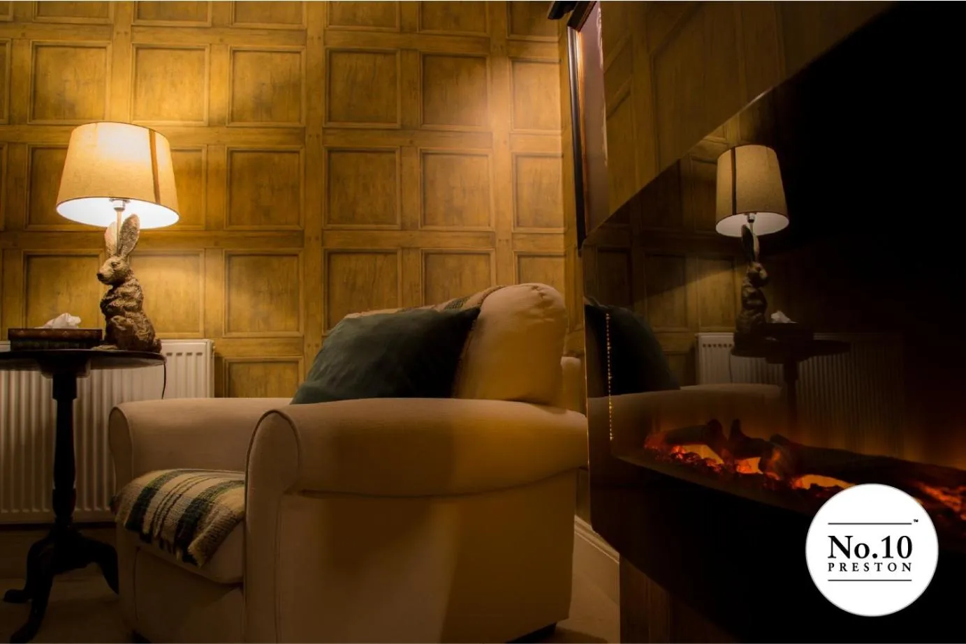 Living room in No.10 Preston