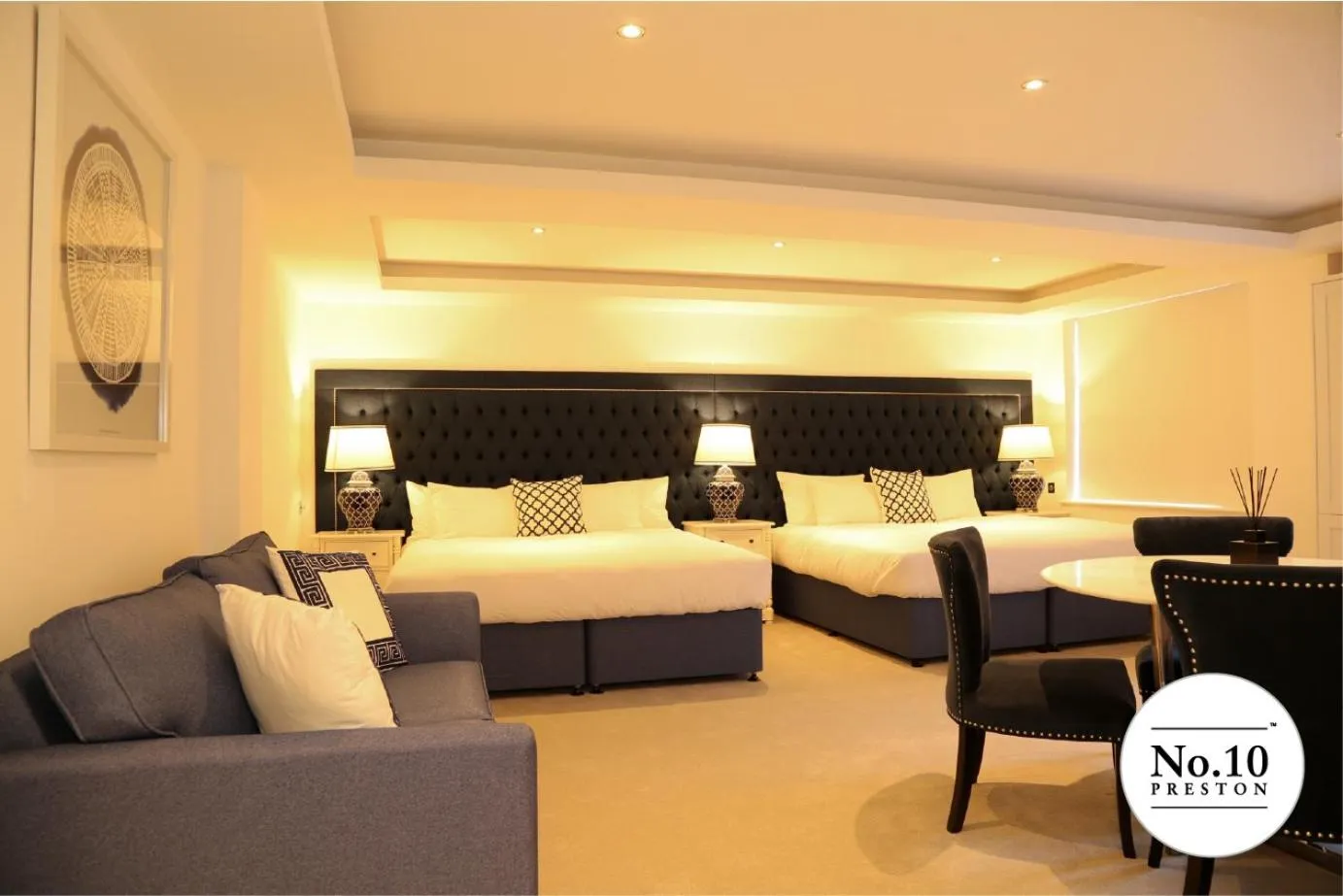 Bedroom, Bed in No.10 Preston