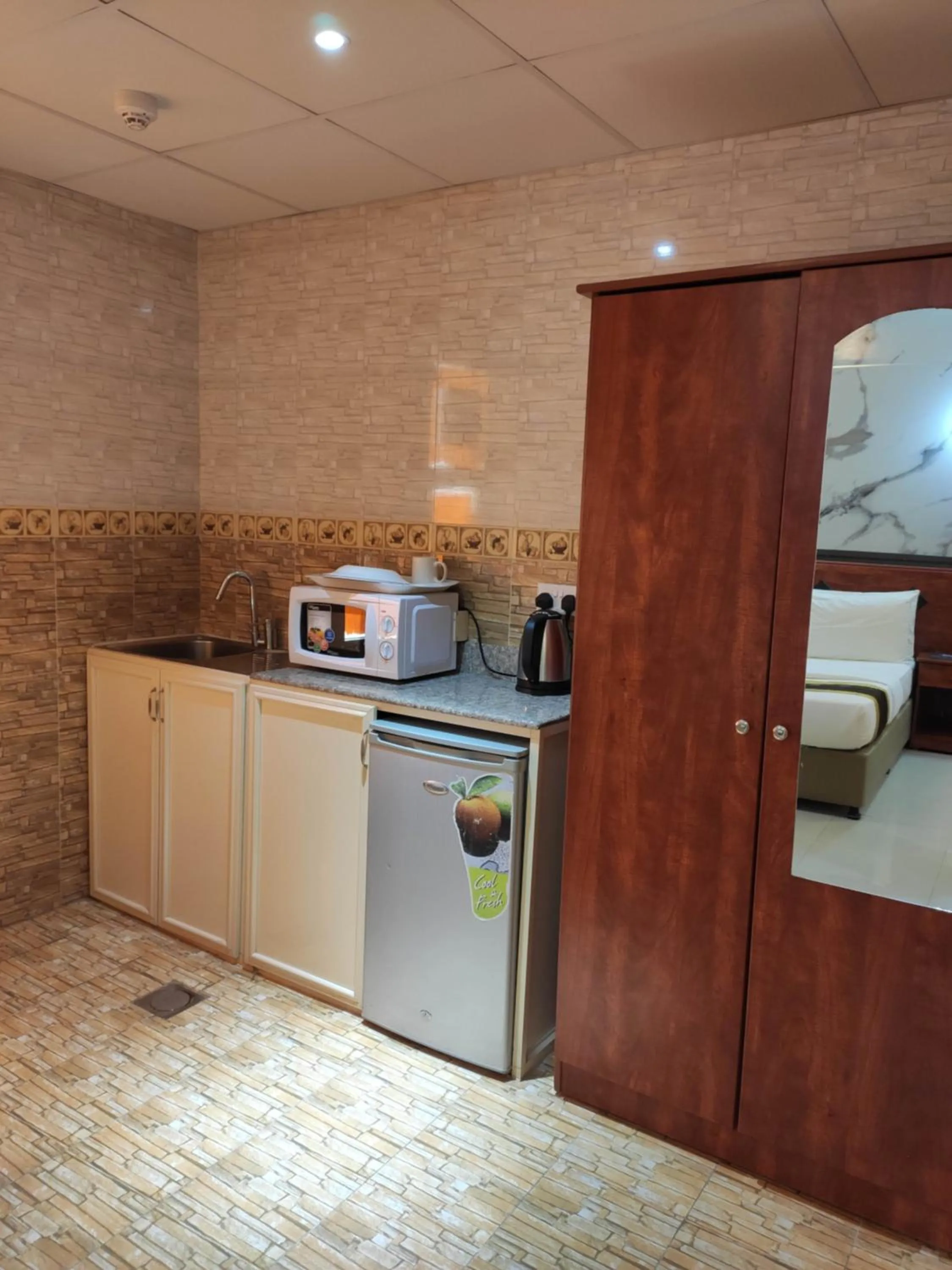 kitchen in Al Nakheel Hotel Apartments