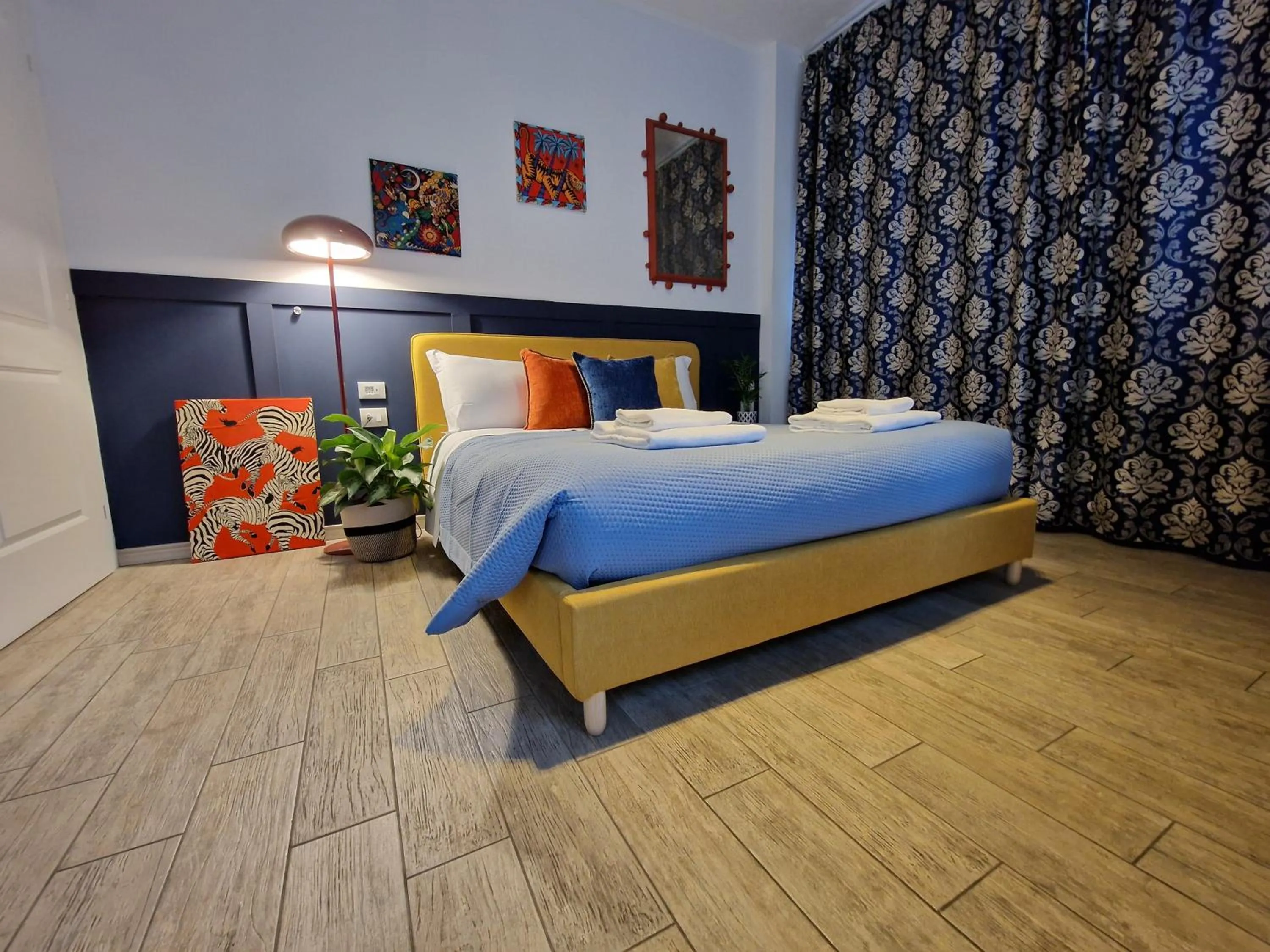 Bed in Central City Rooms