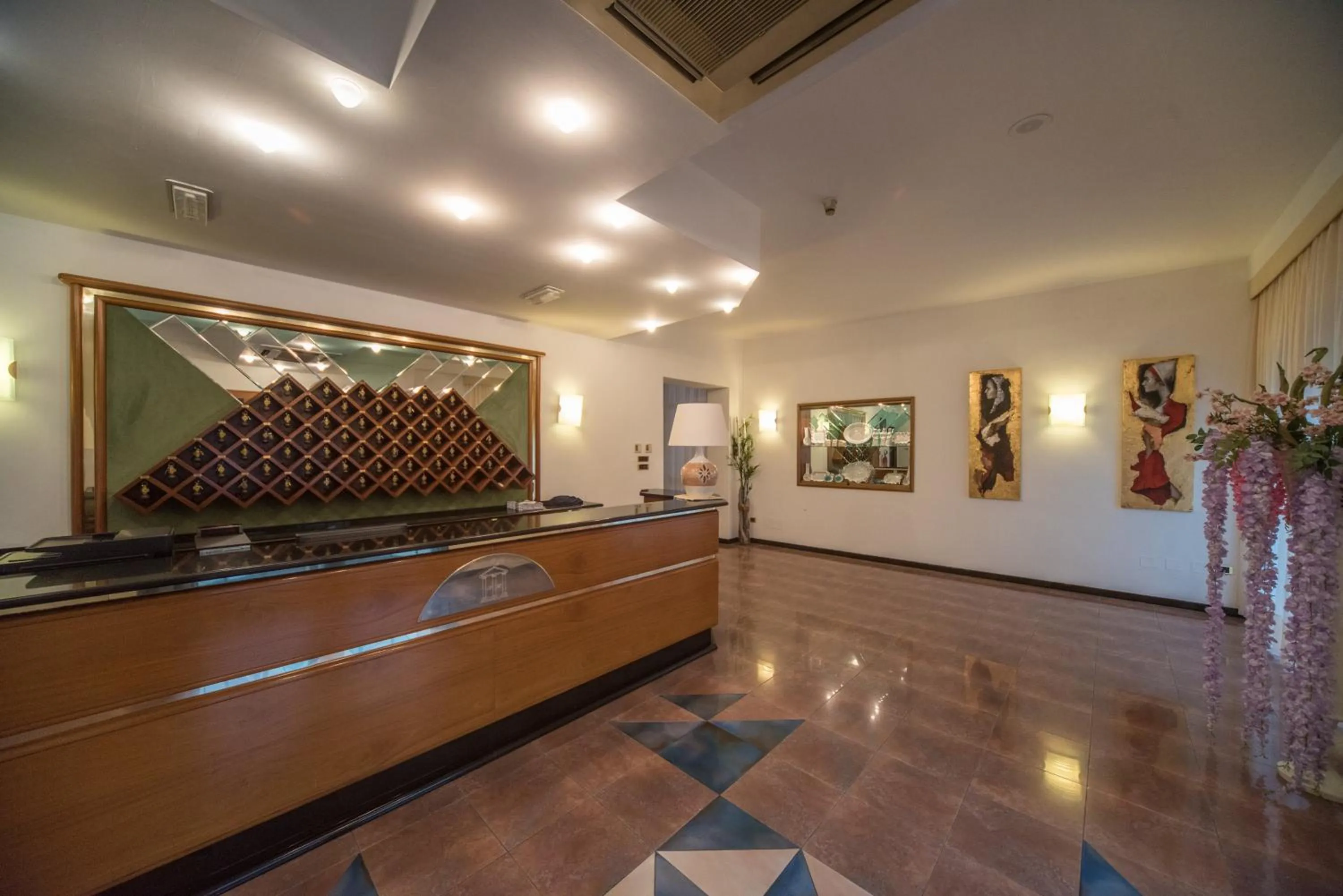 Lobby or reception in New Petit Hotel