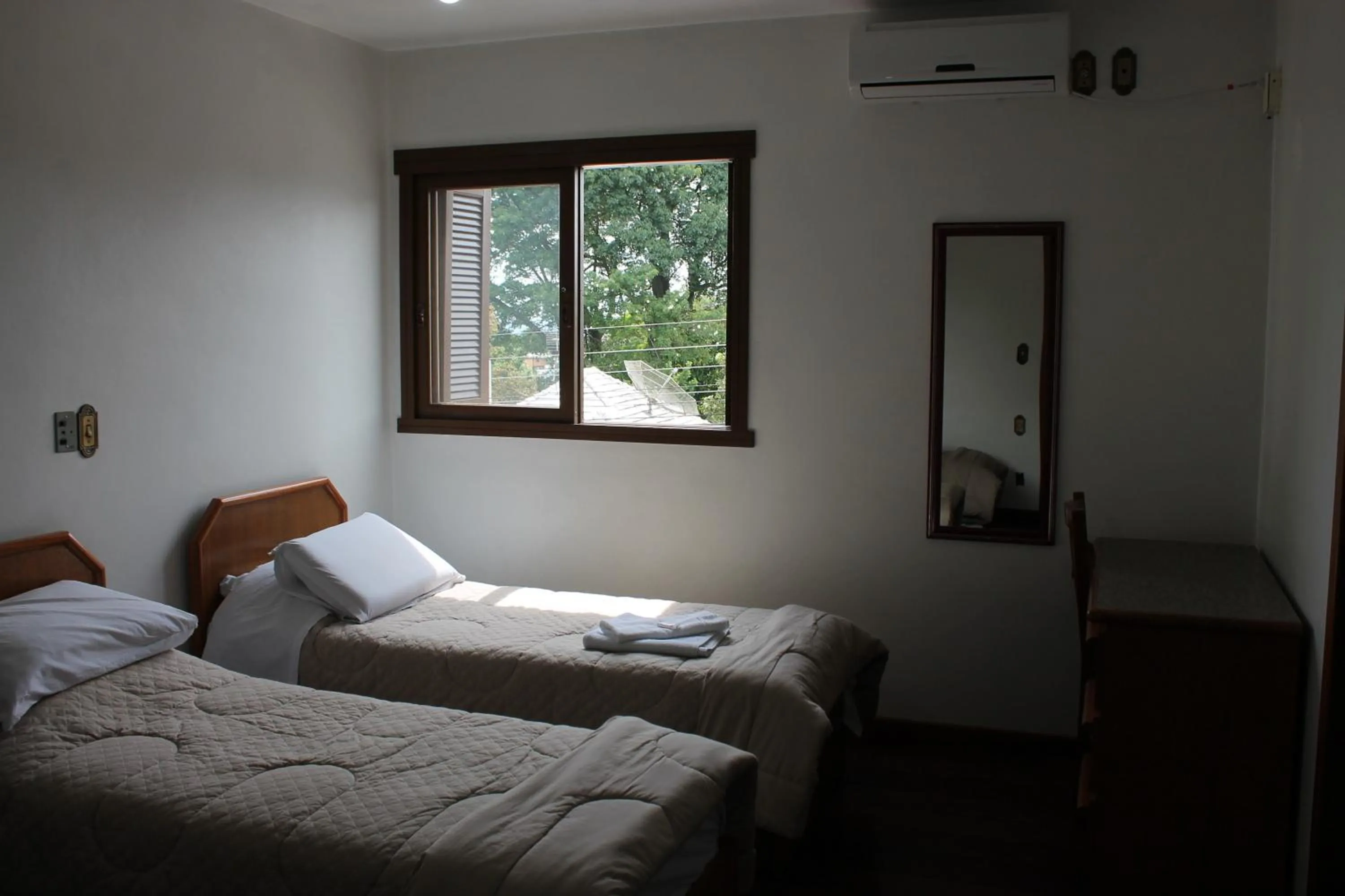 Bed in Hotel Somensi