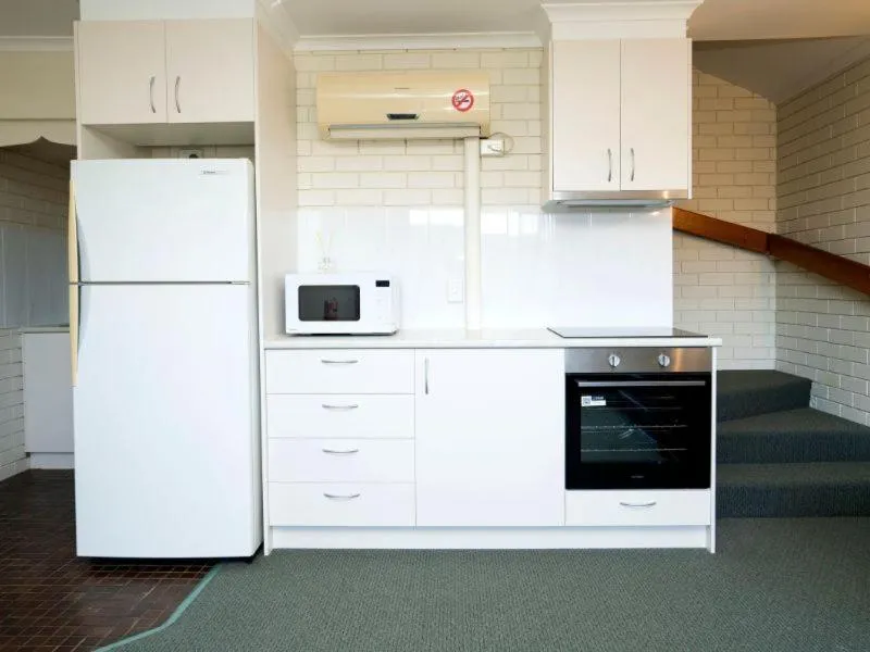 Kitchen or kitchenette in Club Hotel Motel Roma