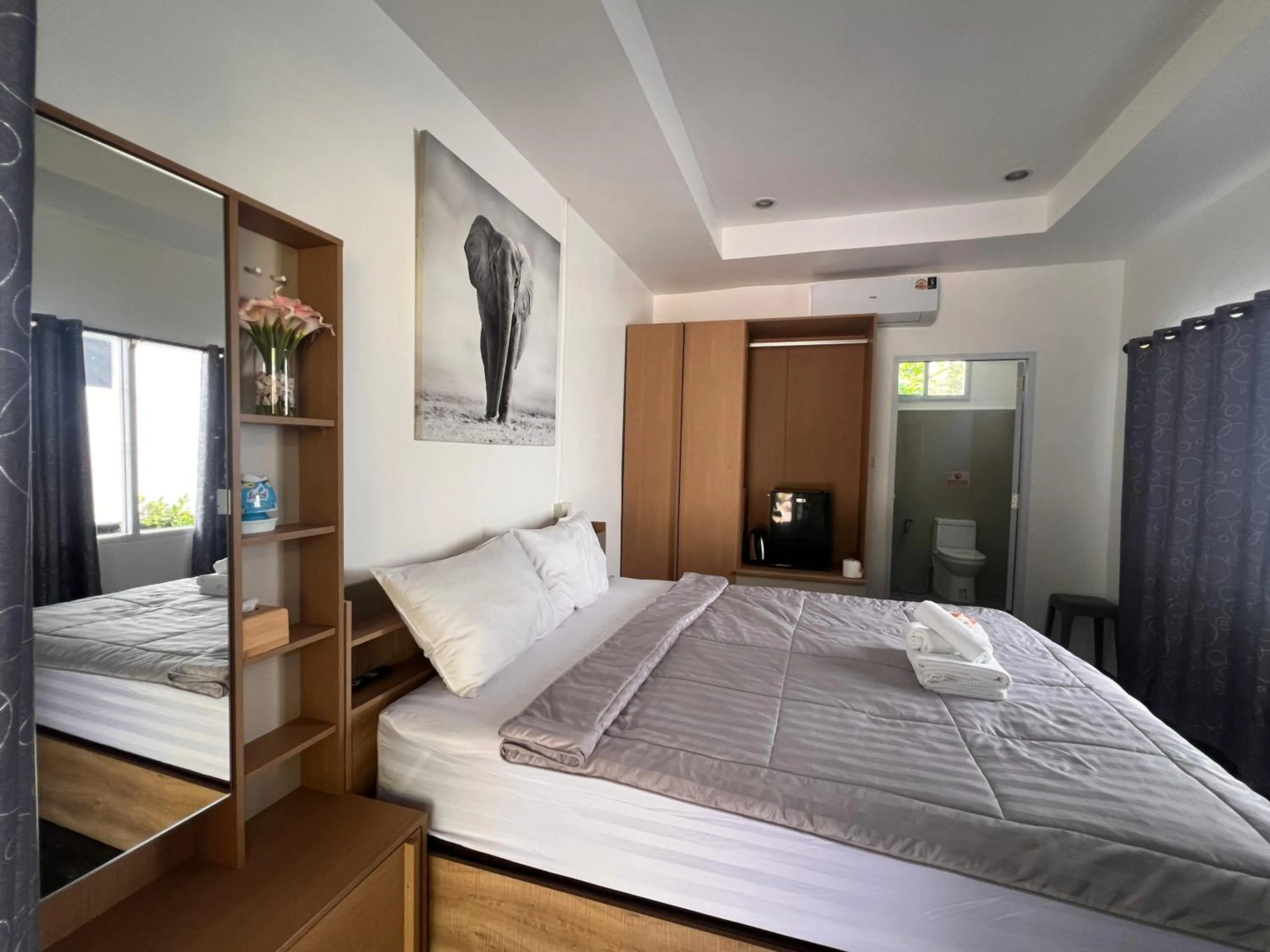 Bed in The Green Resort