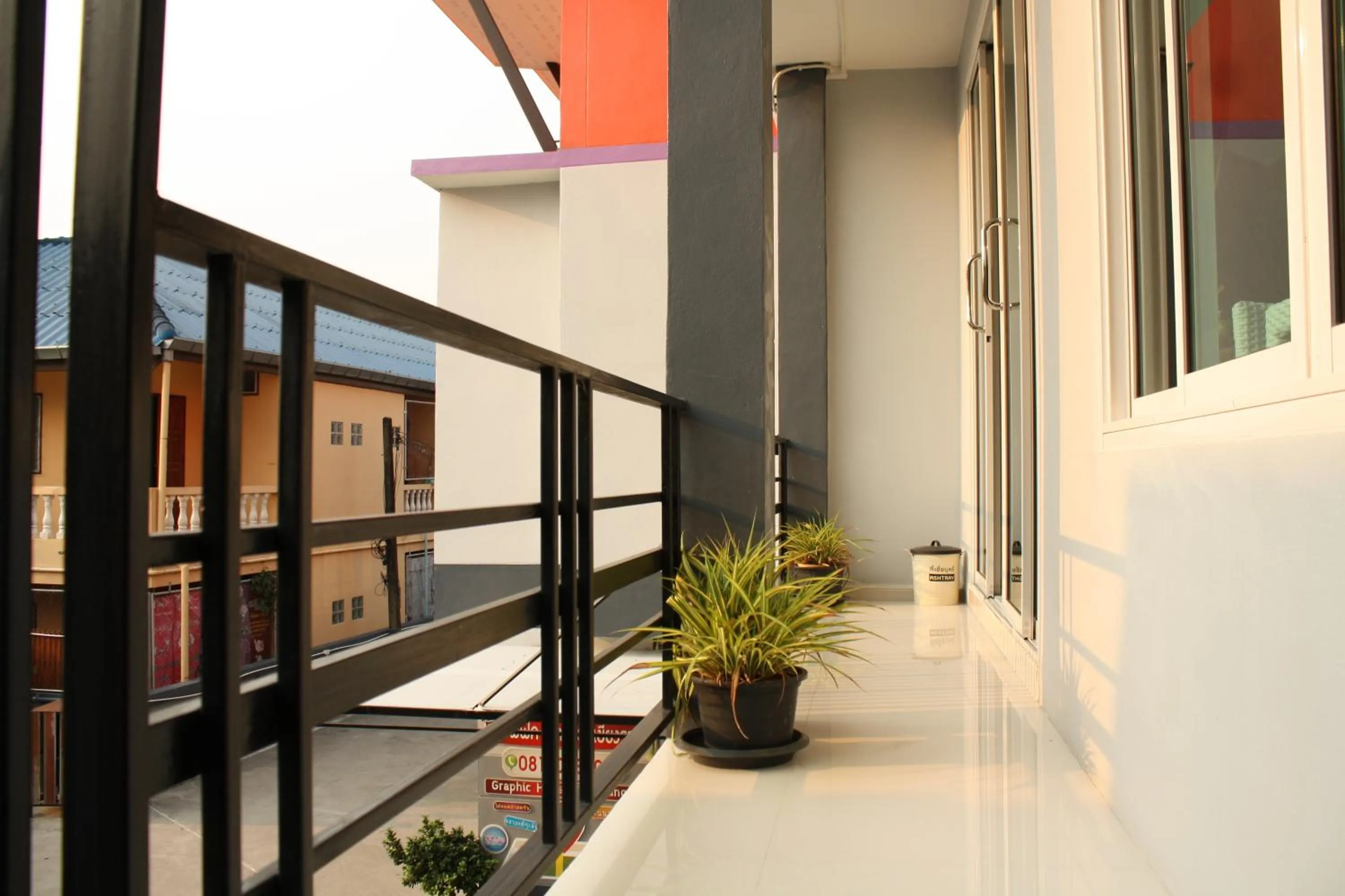 Balcony/Terrace in Graphic House @ Chiang Rai