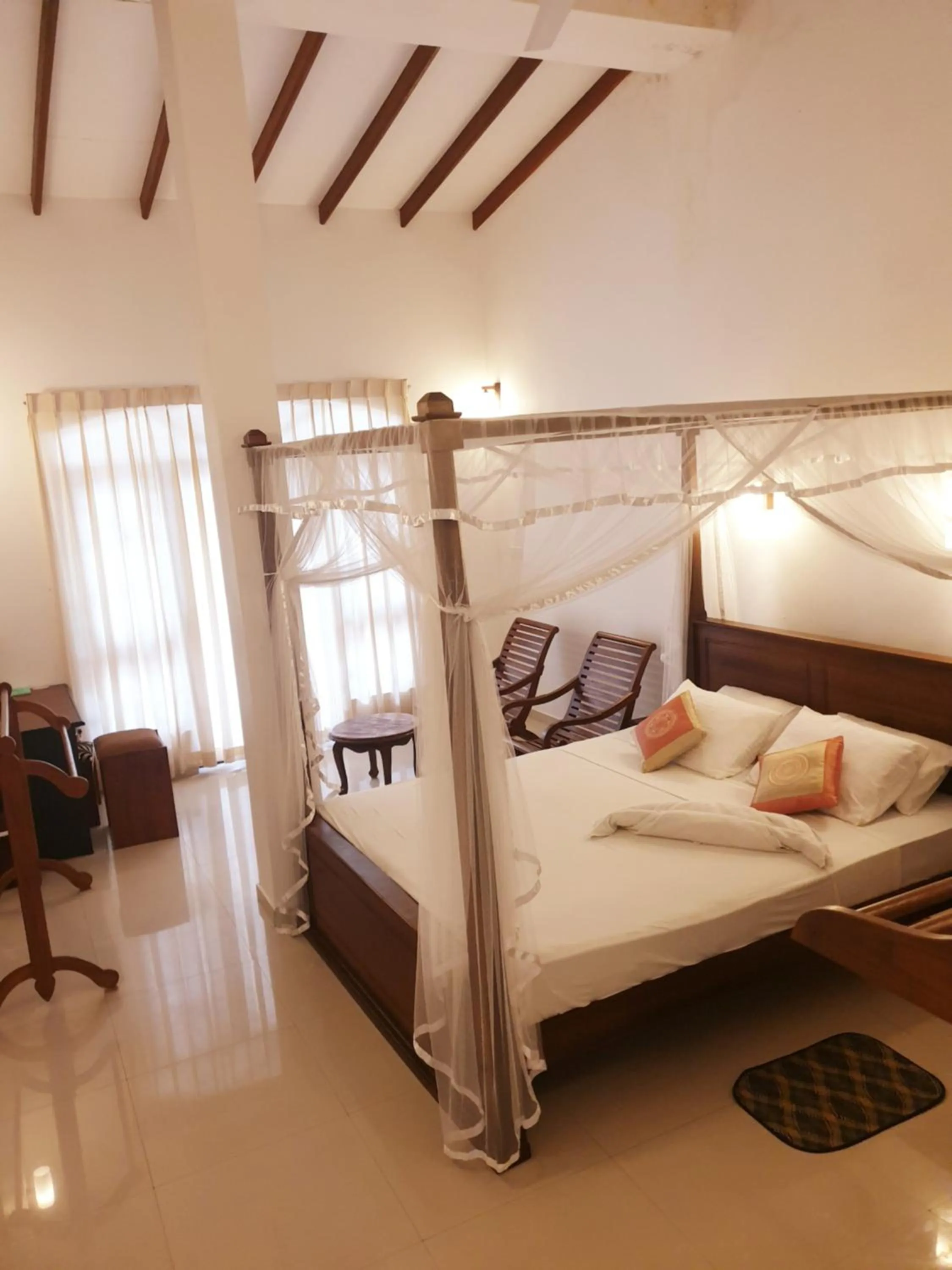 Bedroom, Bed in Prince Beach Hotel Bentota