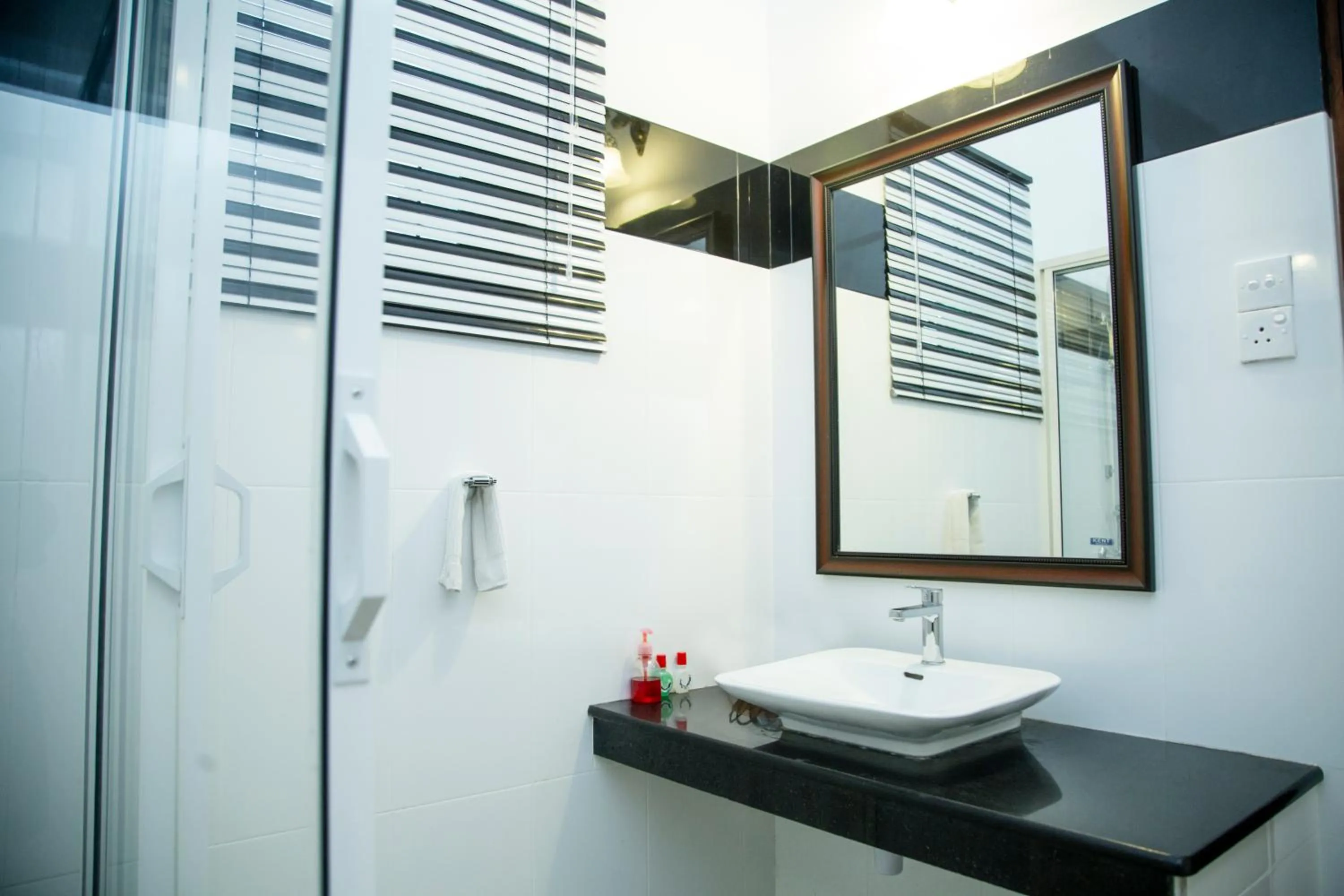 Bathroom in Prince Beach Hotel Bentota