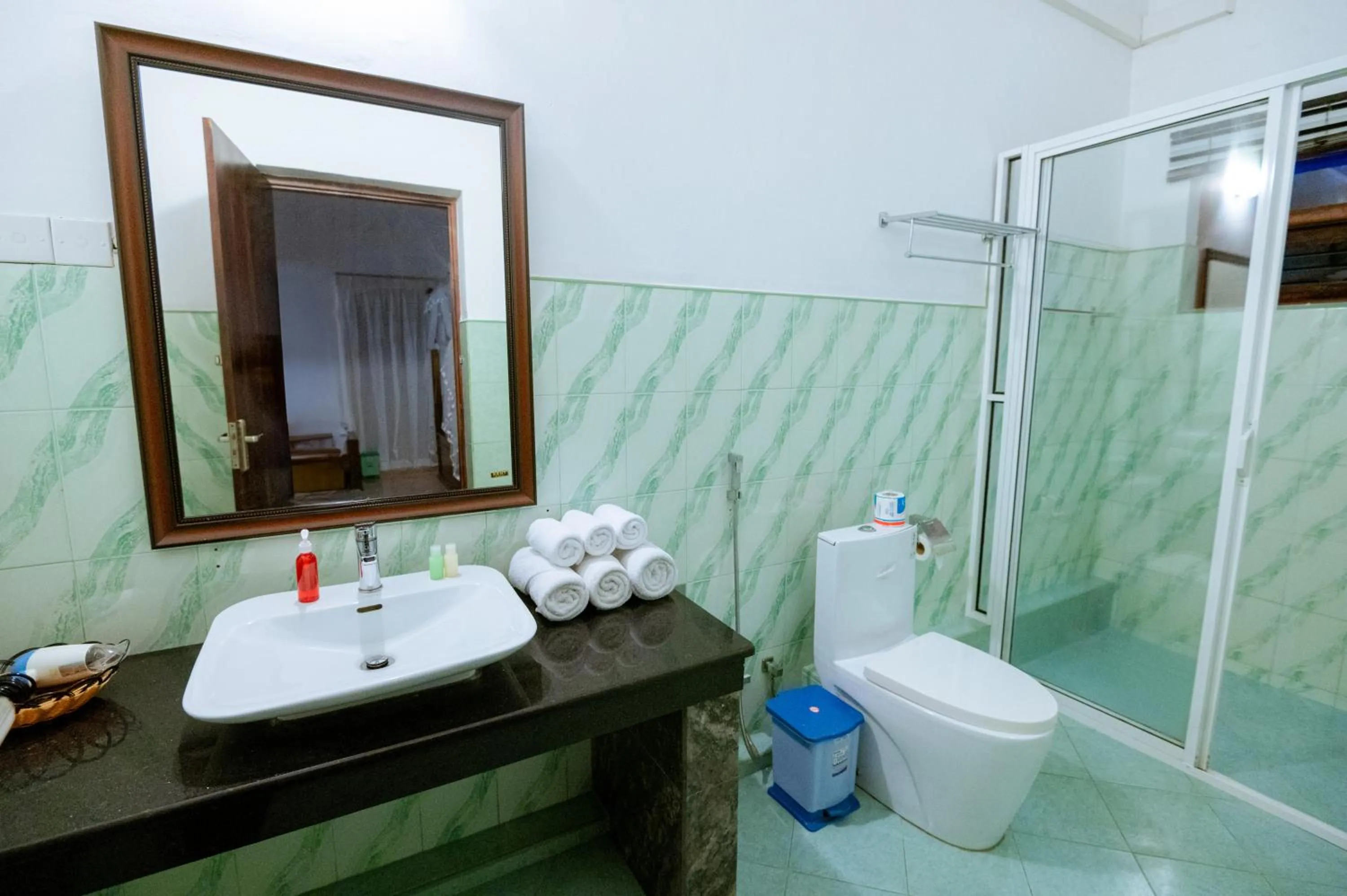 Bathroom in Prince Beach Hotel Bentota