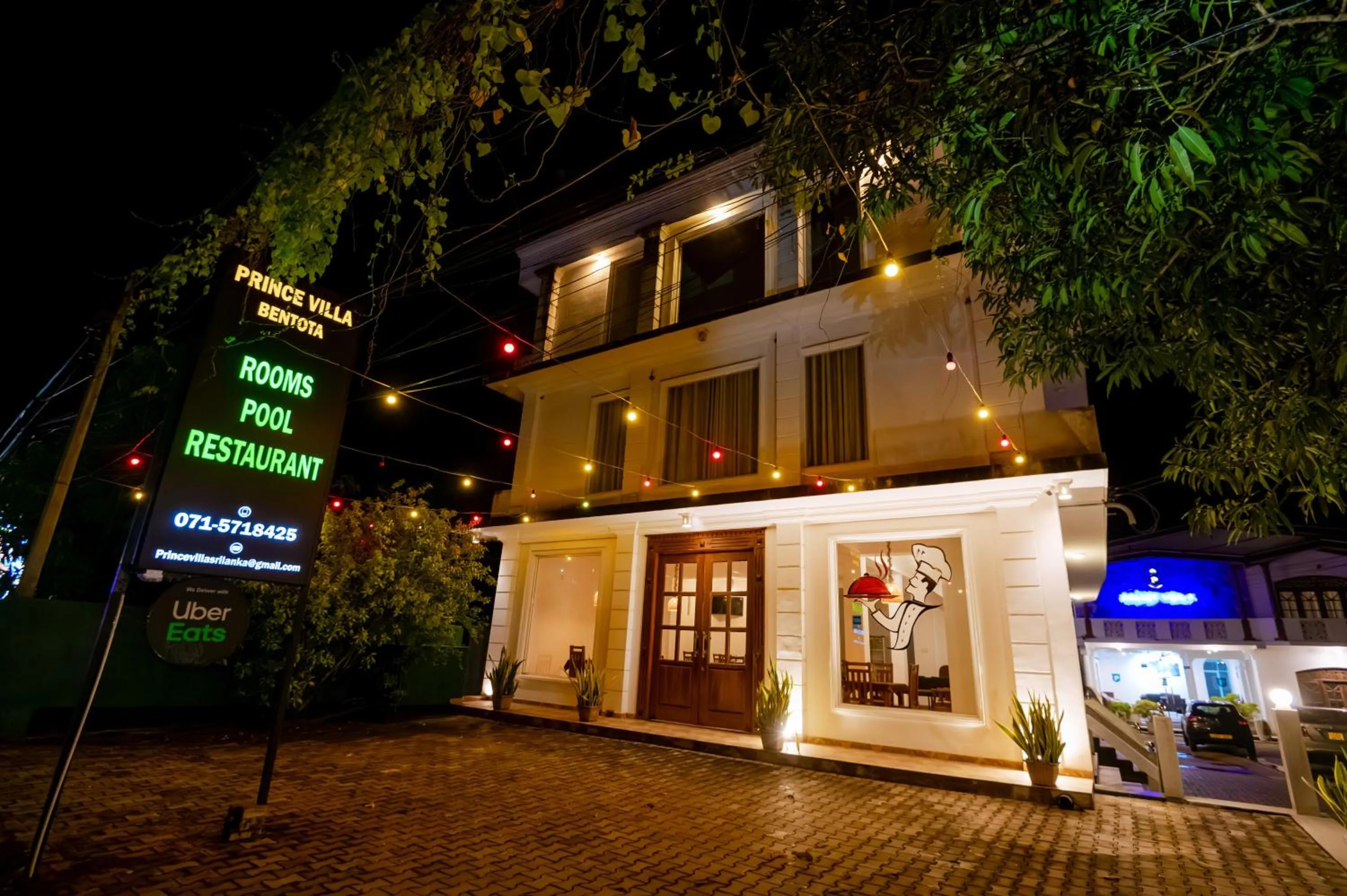 Property building in Prince Beach Hotel Bentota