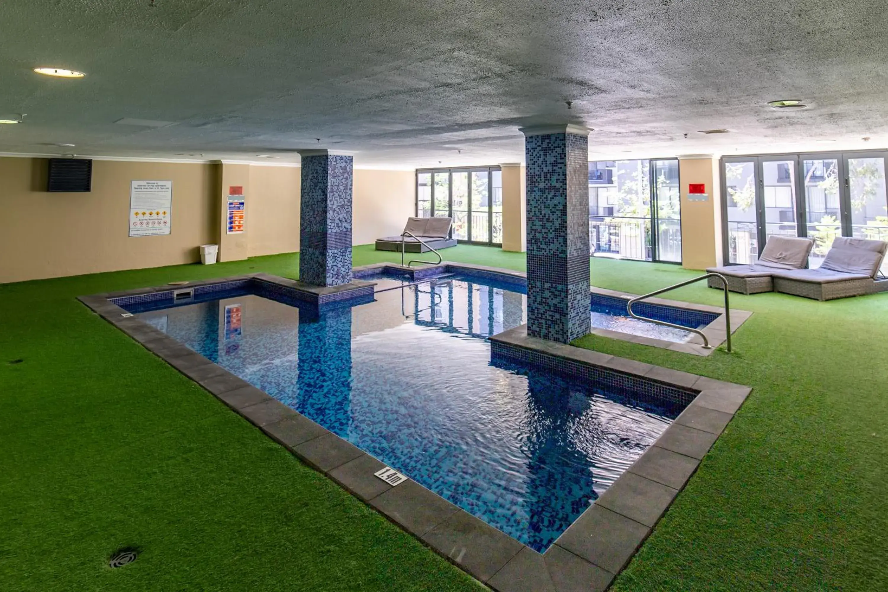 Swimming Pool in Starwest Apartments Alderney On Hay