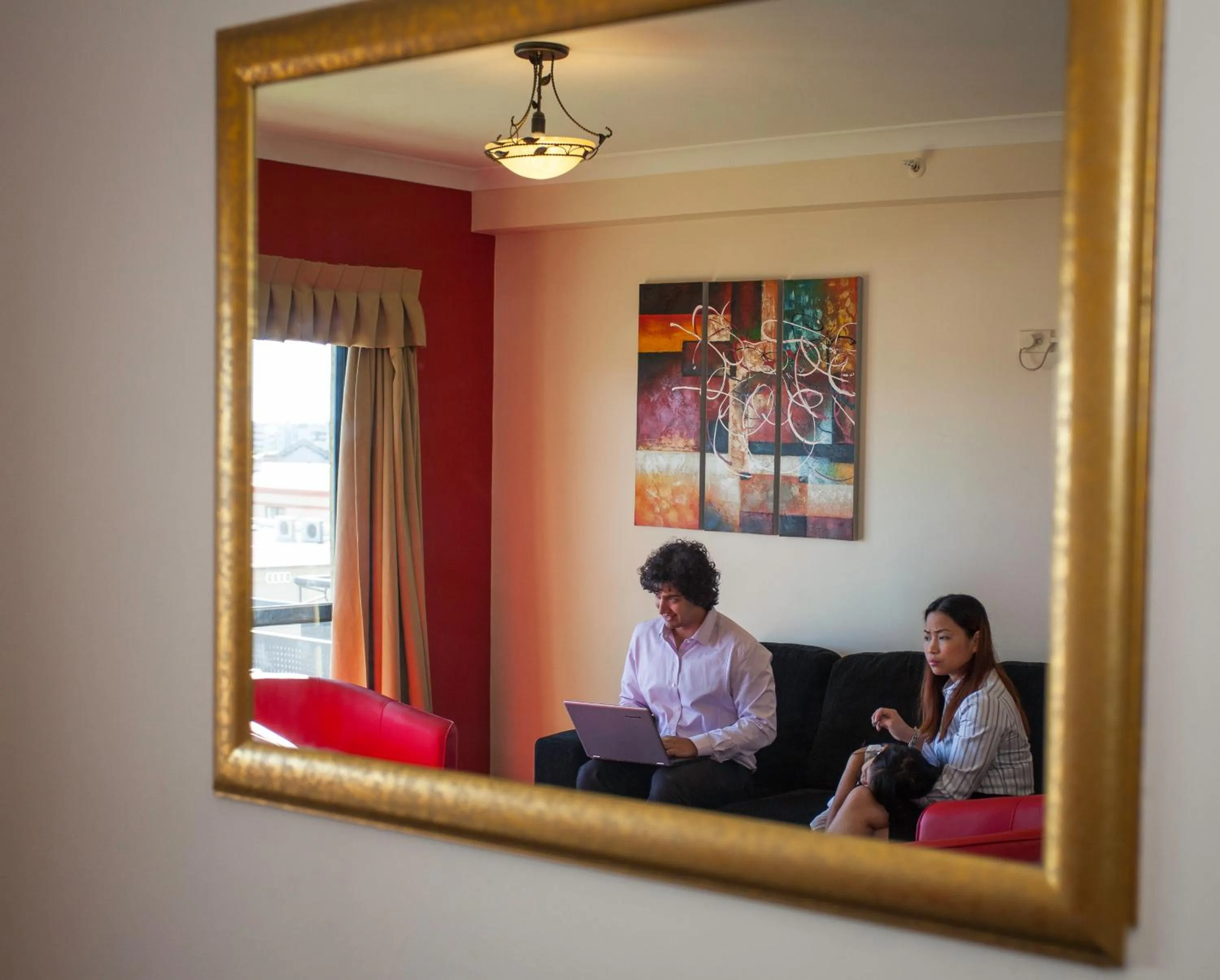 Living room in Starwest Apartments Alderney On Hay