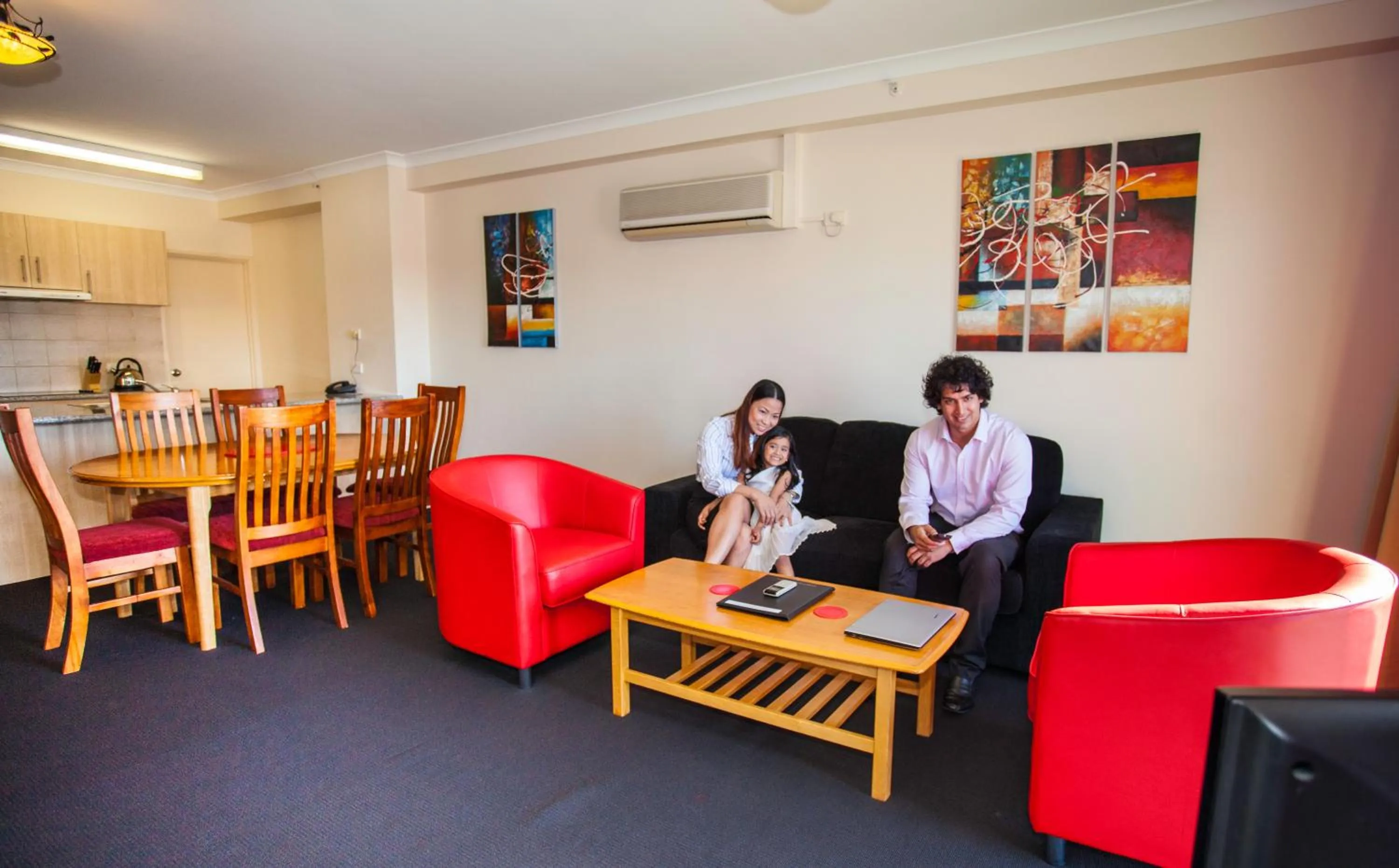 Living room, Lounge/Bar in Starwest Apartments Alderney On Hay