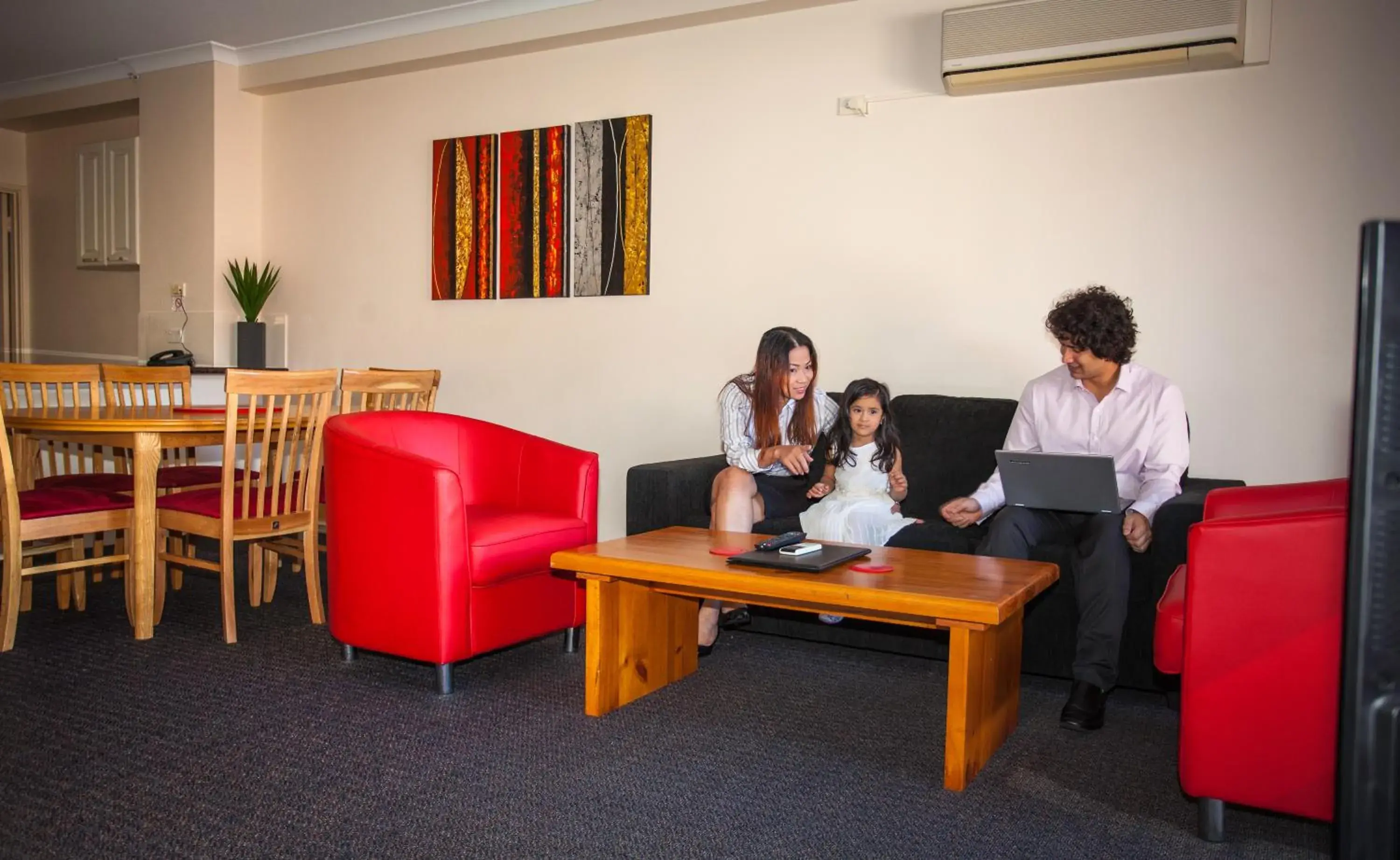 Living room, Guests in Starwest Apartments Alderney On Hay