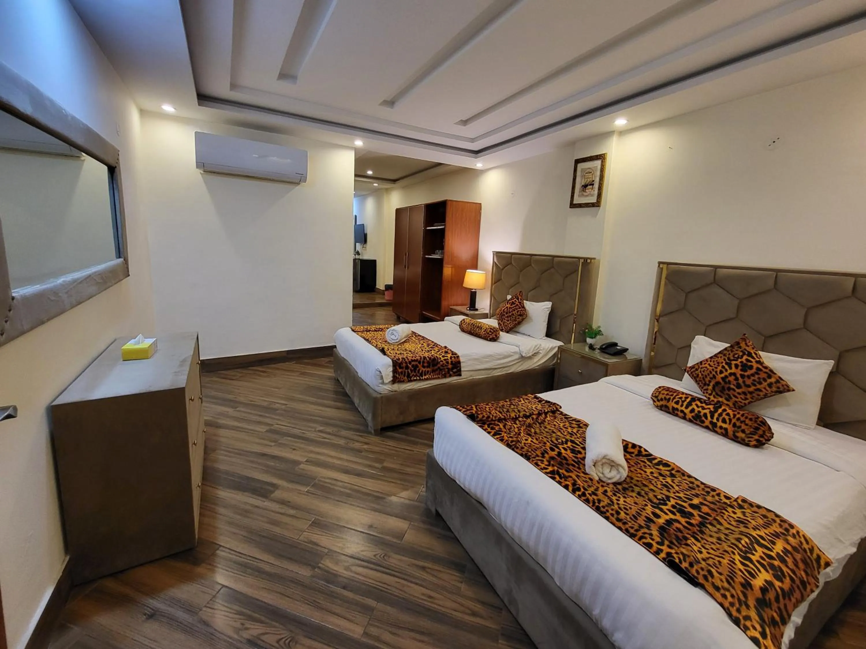 Bed in Grand Millennium Hotel