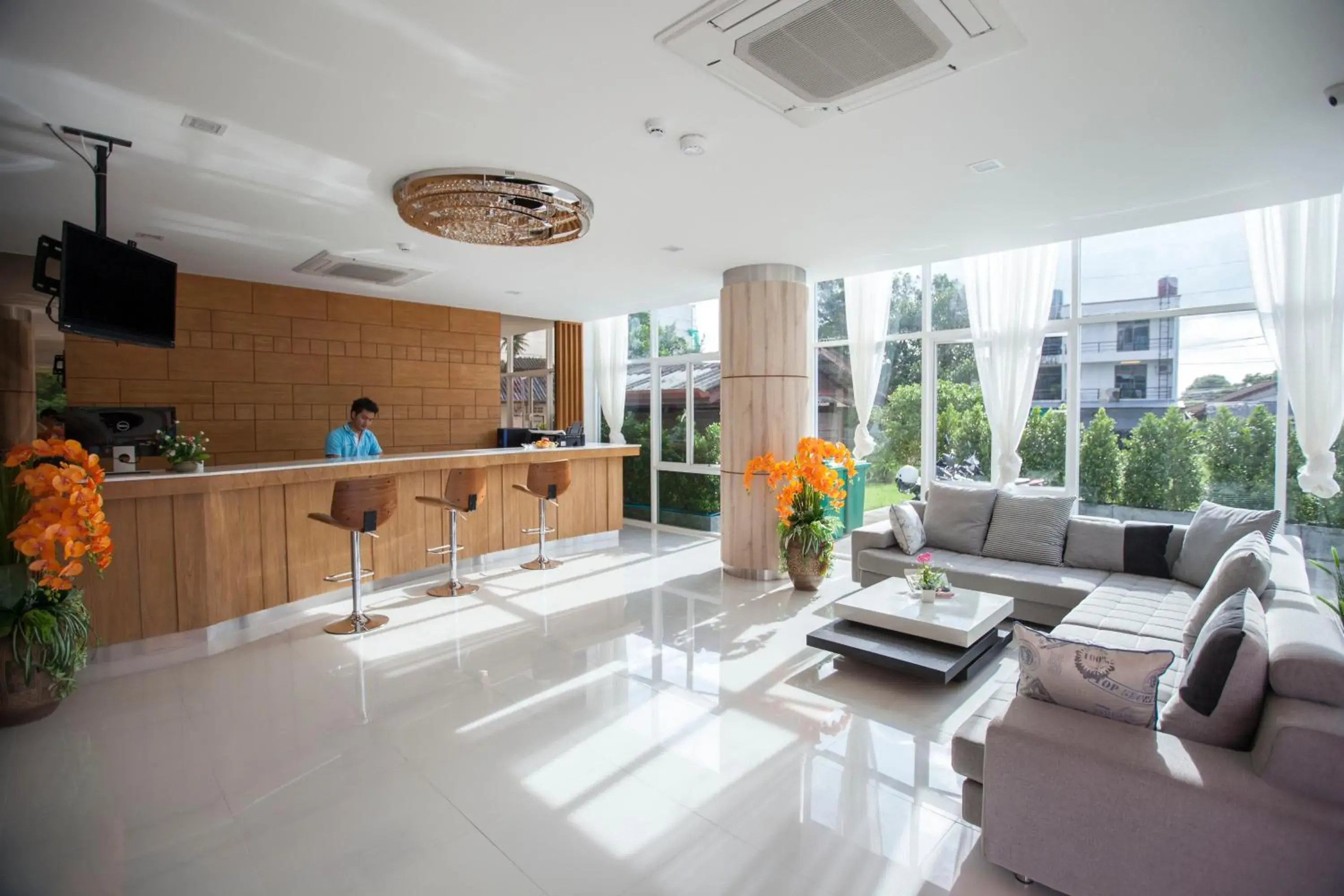 Lobby or reception in The Elysium Residence - SHA Extra Plus Lobby or reception in The Elysium Residence - SHA Extra Plus