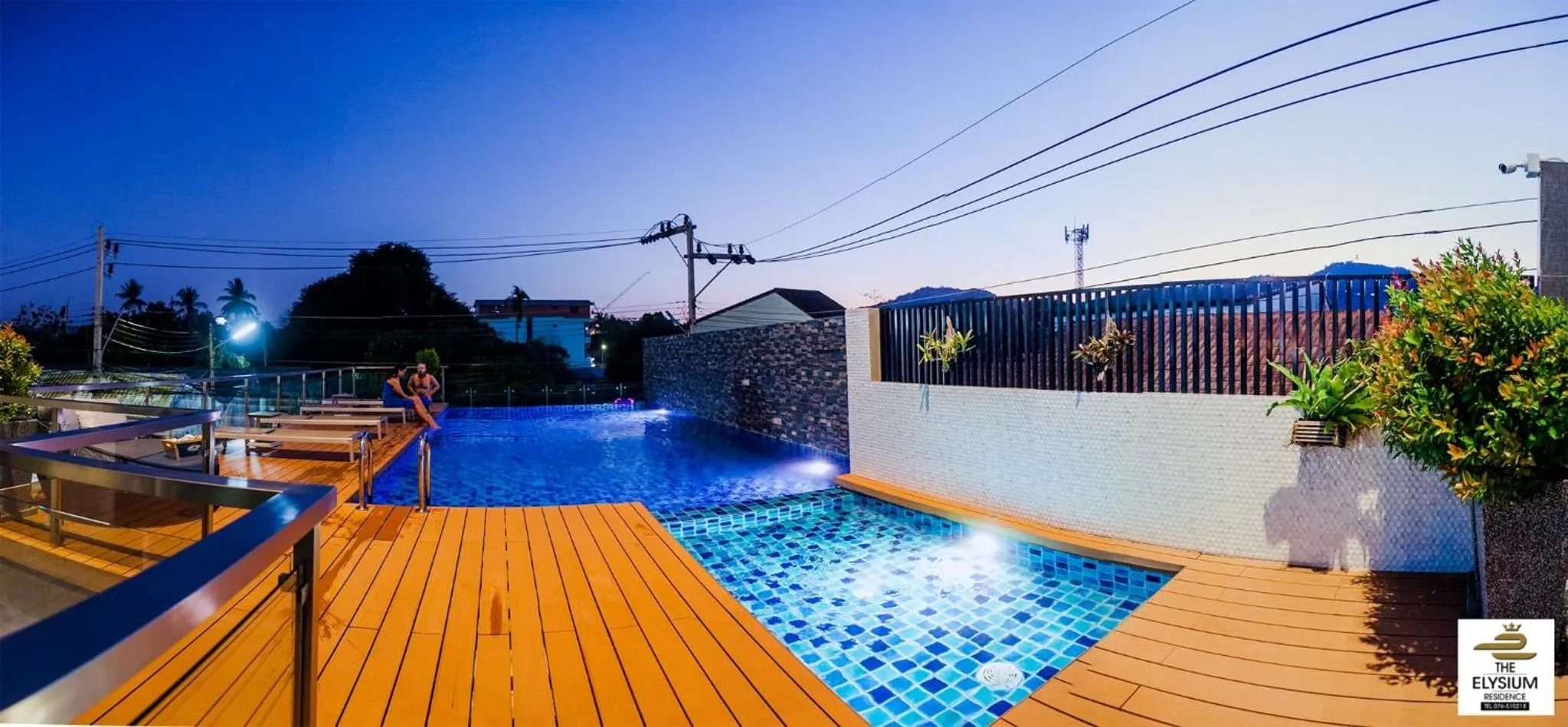 Swimming pool in The Elysium Residence - SHA Extra Plus