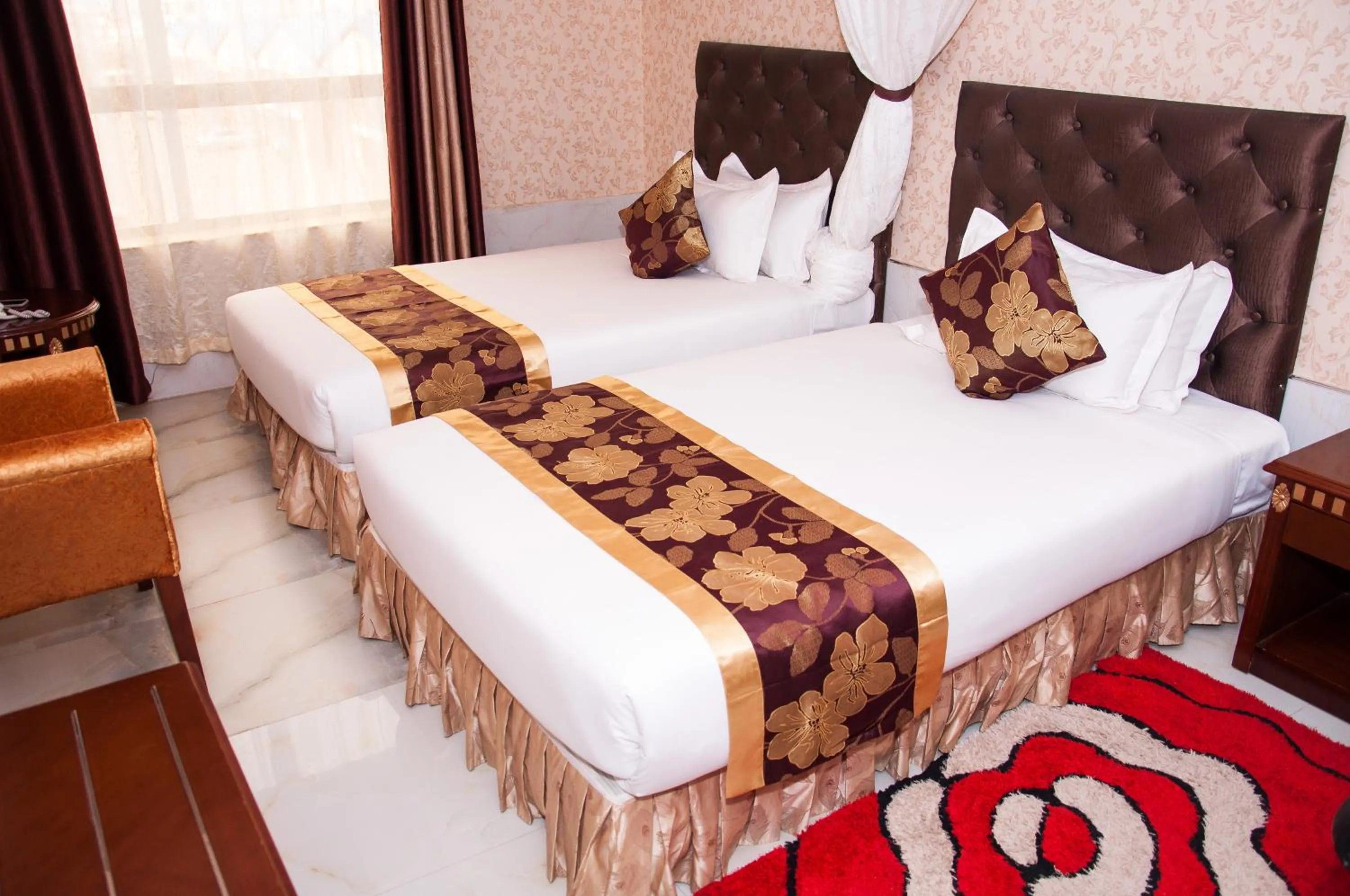 Bed in Easy Hotel Kenya