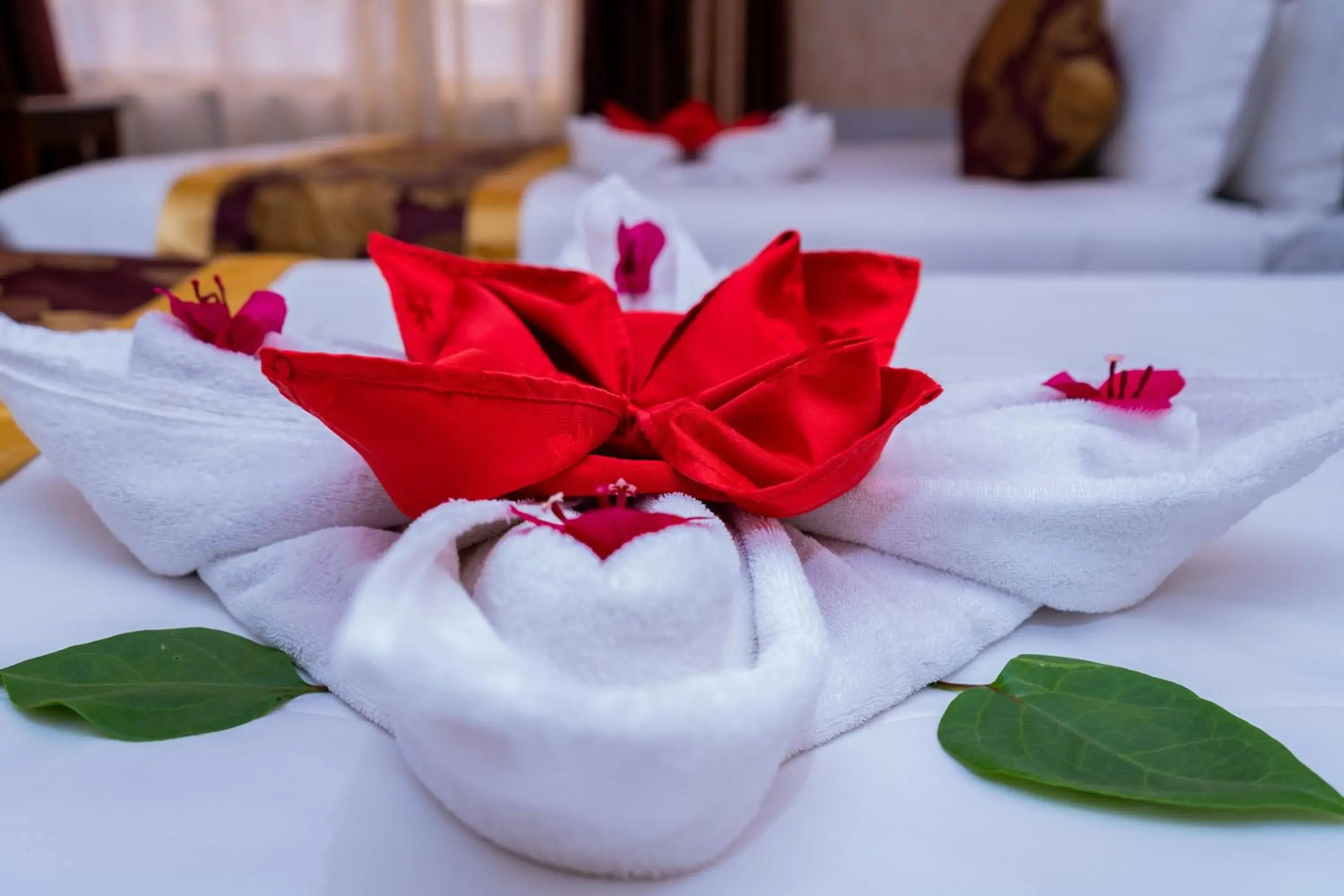 Decorative detail, Bed in Easy Hotel Kenya Decorative detail, Bed in Easy Hotel Kenya