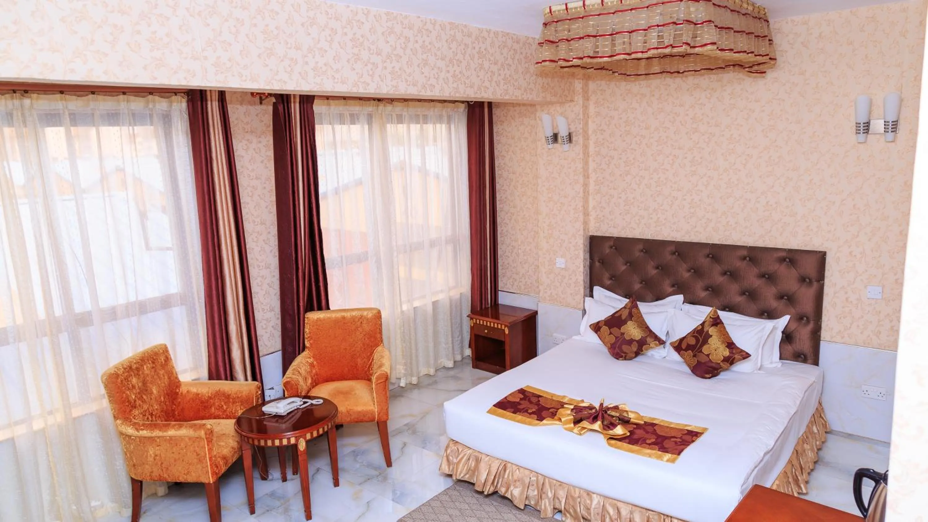 Bed in Easy Hotel Kenya