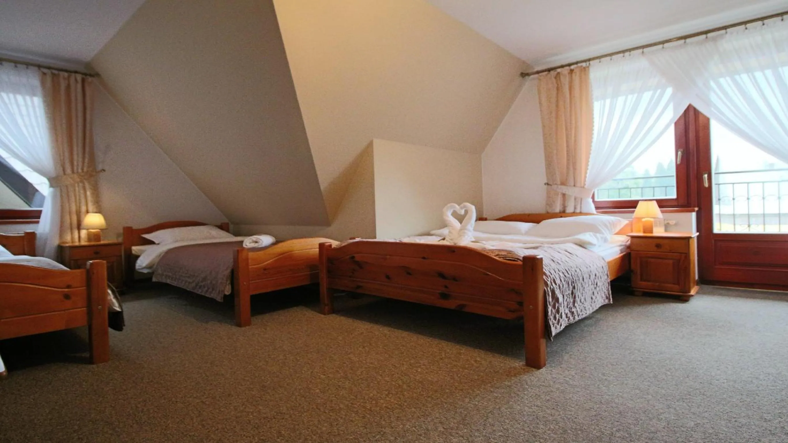 Photo of the whole room, Bed in Willa Lichajówka