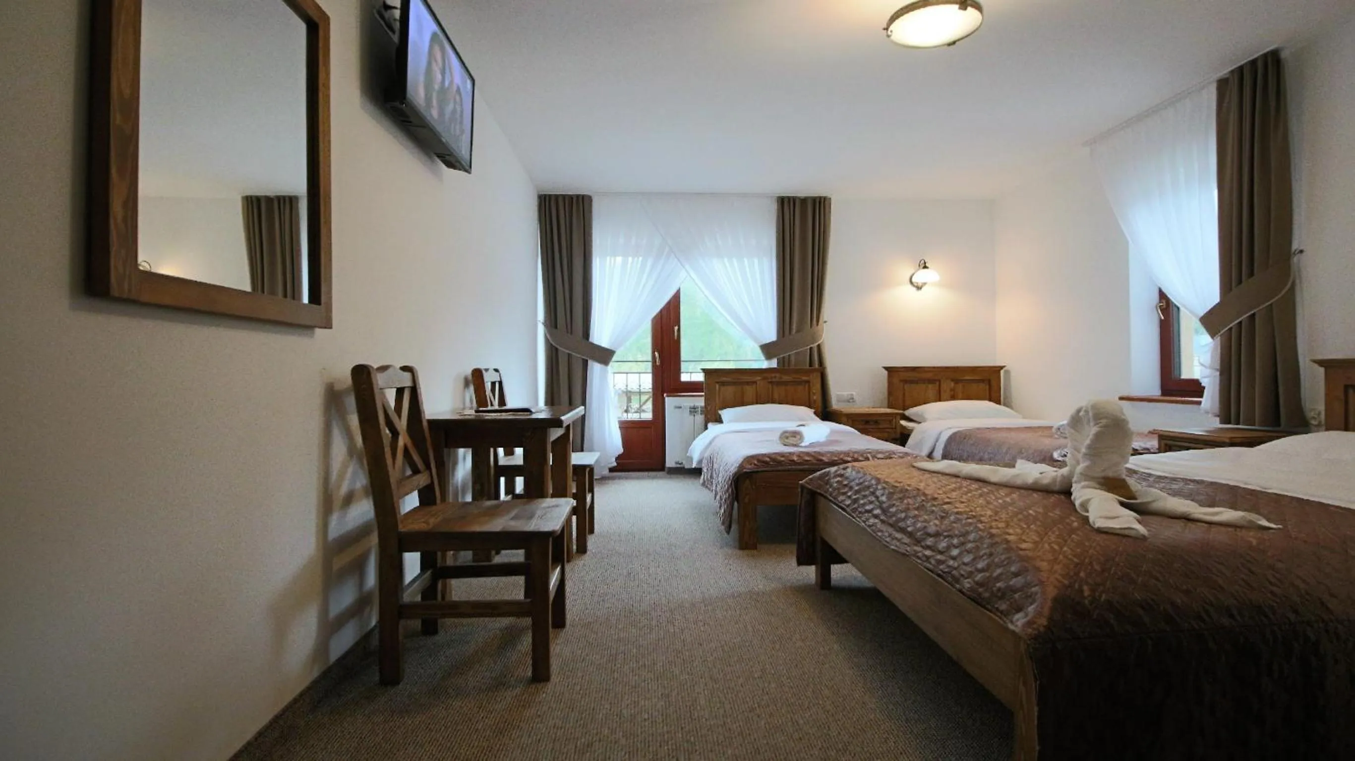 Photo of the whole room, Bed in Willa Lichajówka