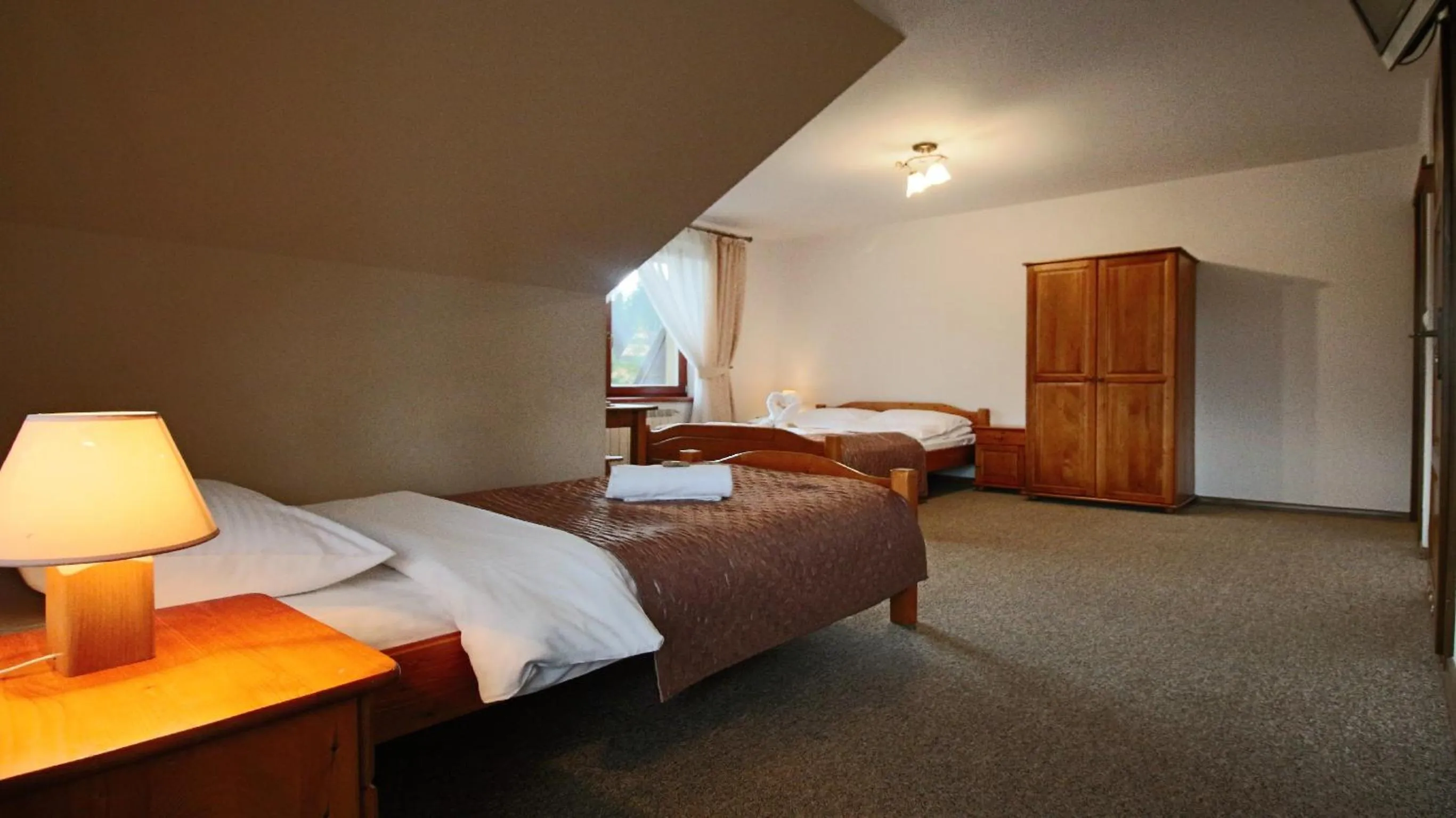 Photo of the whole room, Bed in Willa Lichajówka