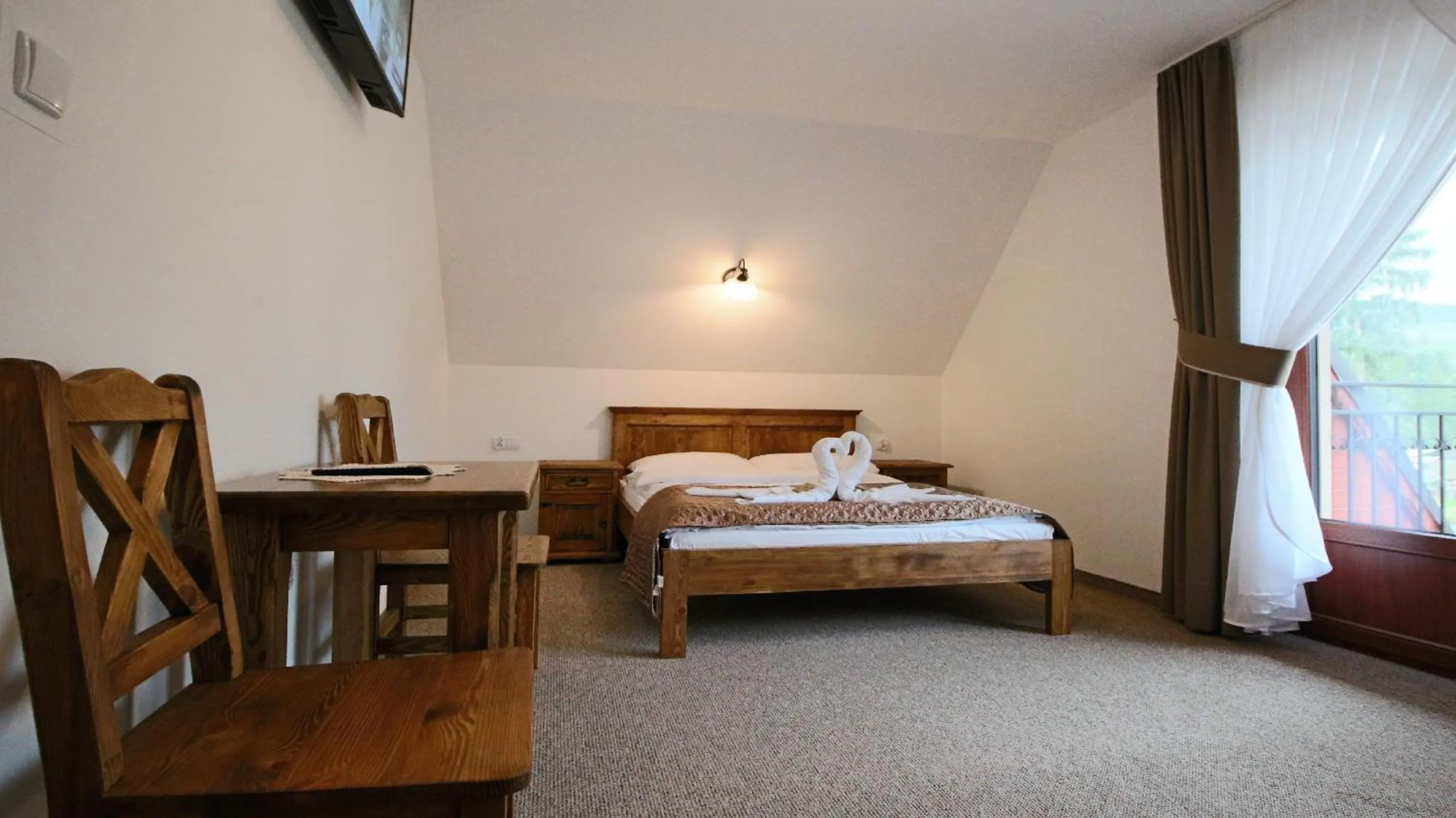 Photo of the whole room, Bed in Willa Lichajówka