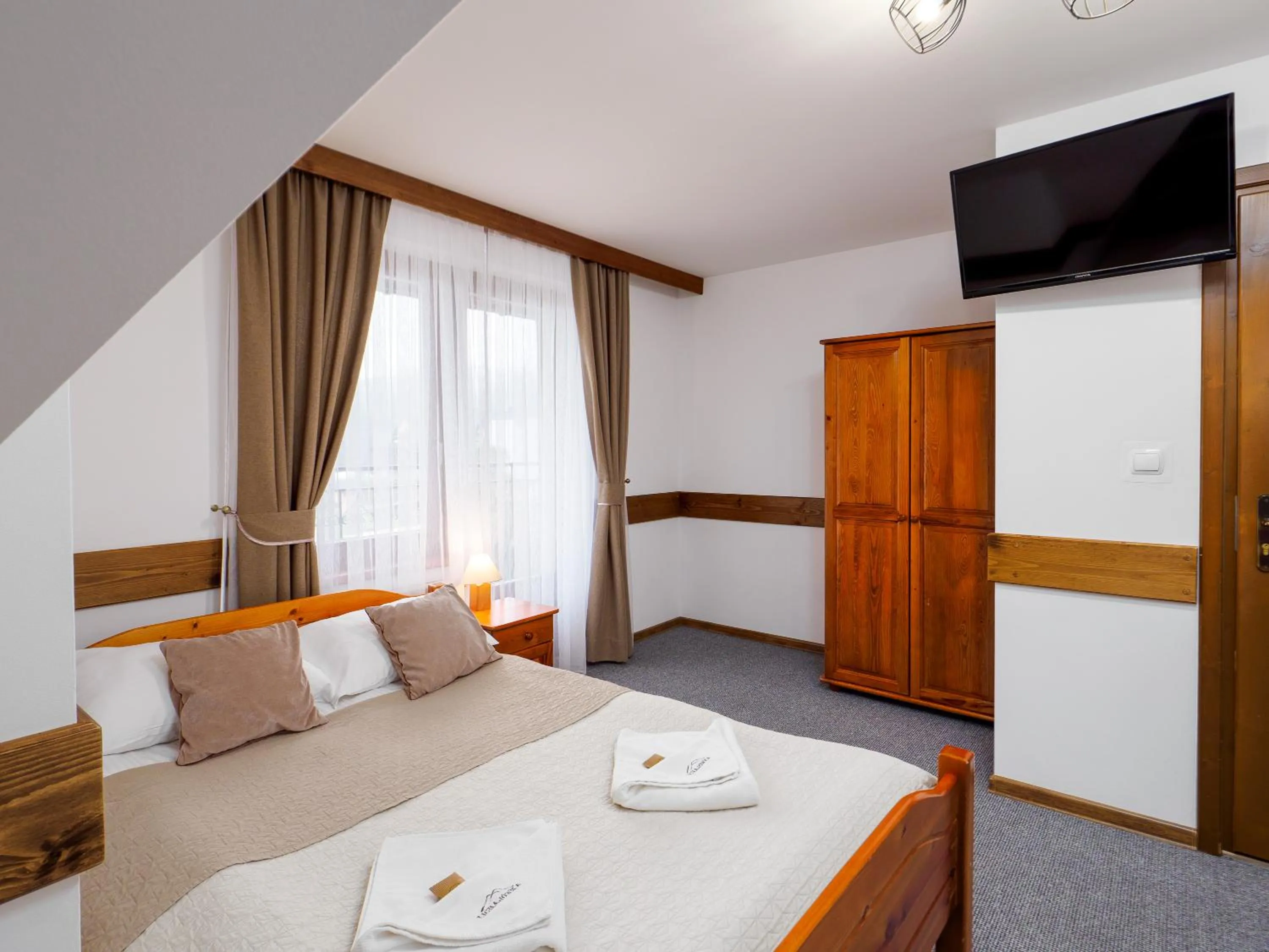 Bed in Willa Lichajówka