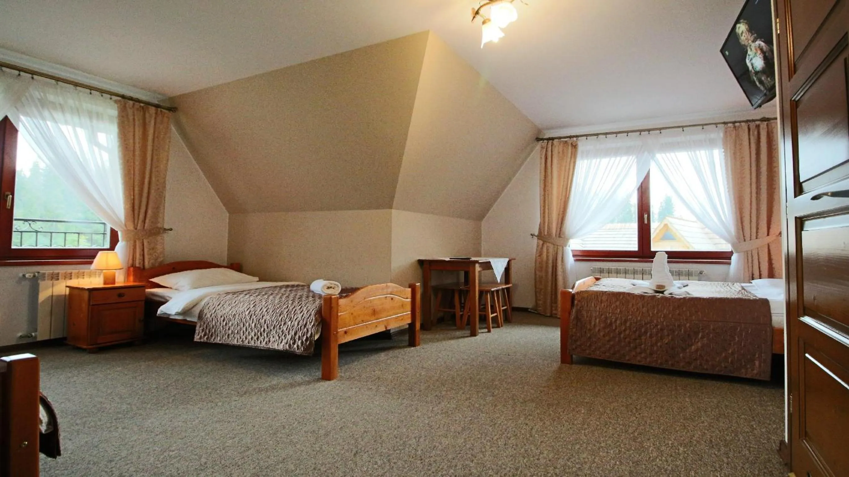 Photo of the whole room, Bed in Willa Lichajówka